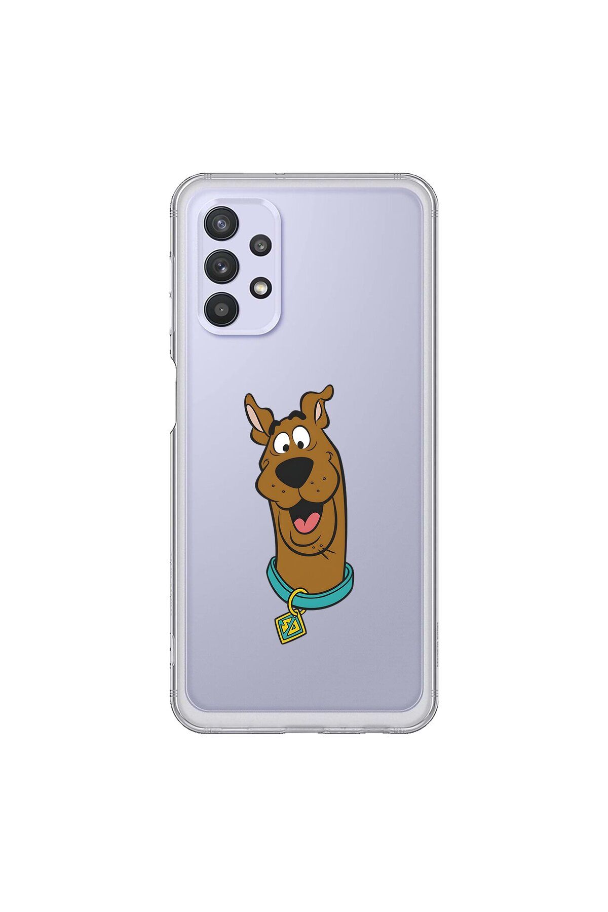 Dali Design Samsung Galaxy A32 Uyumlu Şeffaf Kılıf Cartoon 14 Tasarımlı