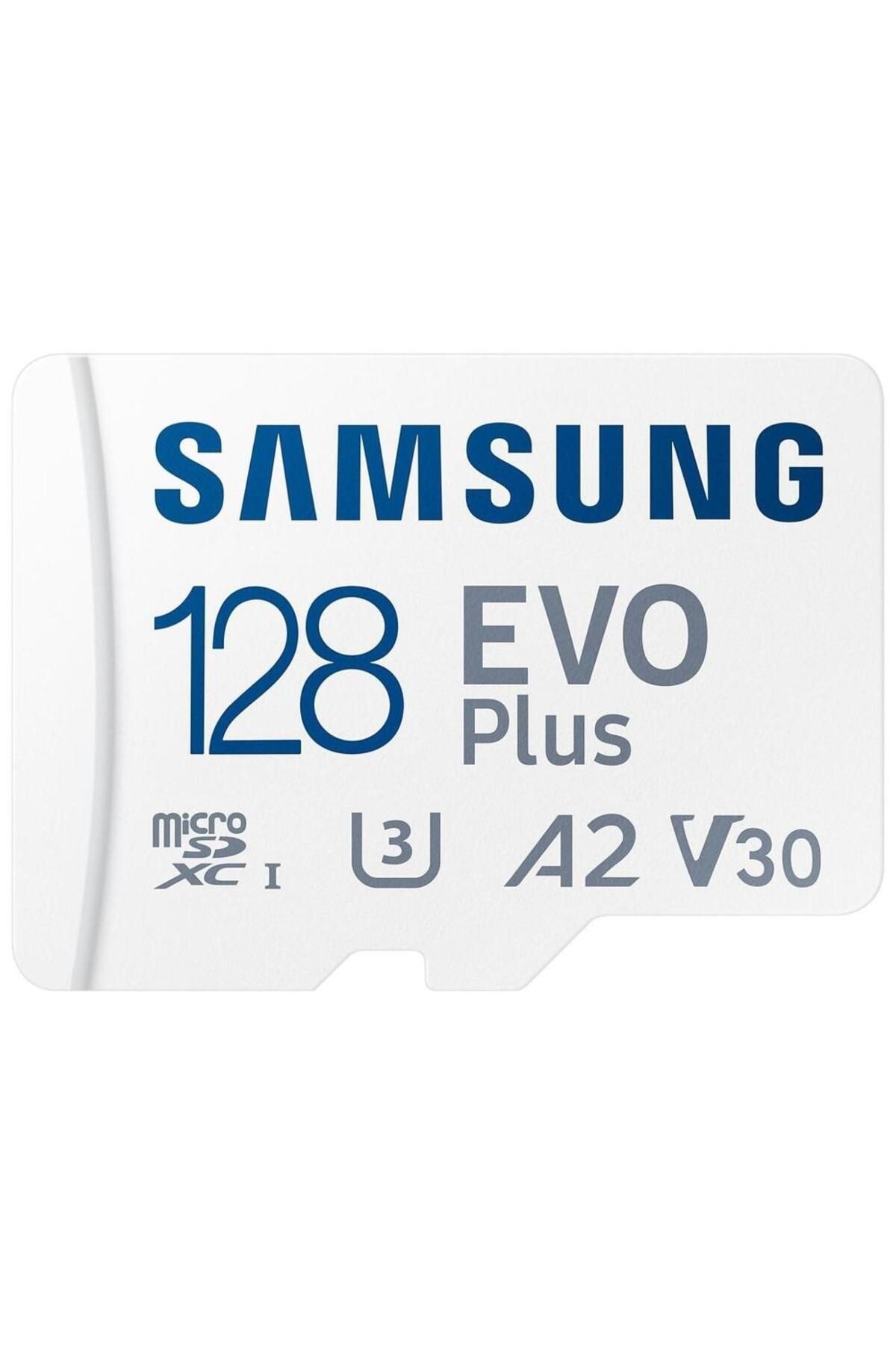 Samsung-Samsung EVO Plus 2023 Memory Card, 128GB, microSDXC, UHS-I U3, SD Adapter Included 2