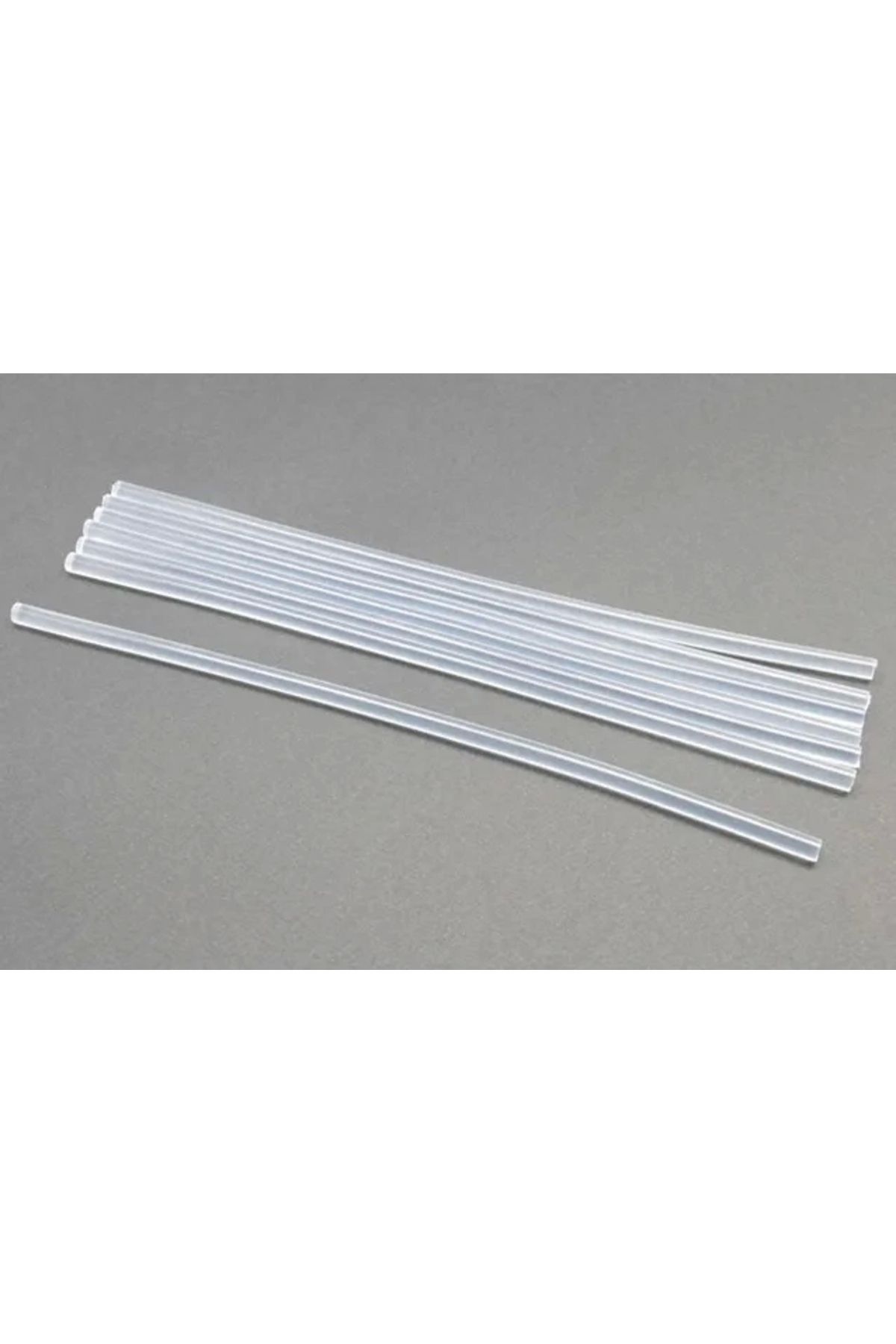 shopwave 8x300mm Şeffaf İnce Çubuk Silikon 1kg - Tamirat Ve Sızdırmazlık İçin En Kaliteli Silikon