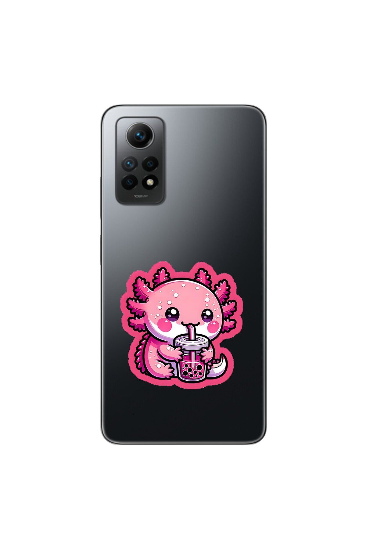Dali Design Xiaomi Redmi Note 12 Pro Uyumlu Şeffaf Kılıf New Minies 4 Tasarımlı