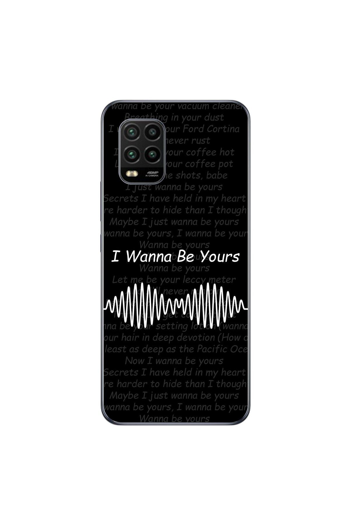 Dali Design Xiaomi Mi 10 Lite Uyumlu Şeffaf Kılıf I Wanna Be Yours Tasarımlı