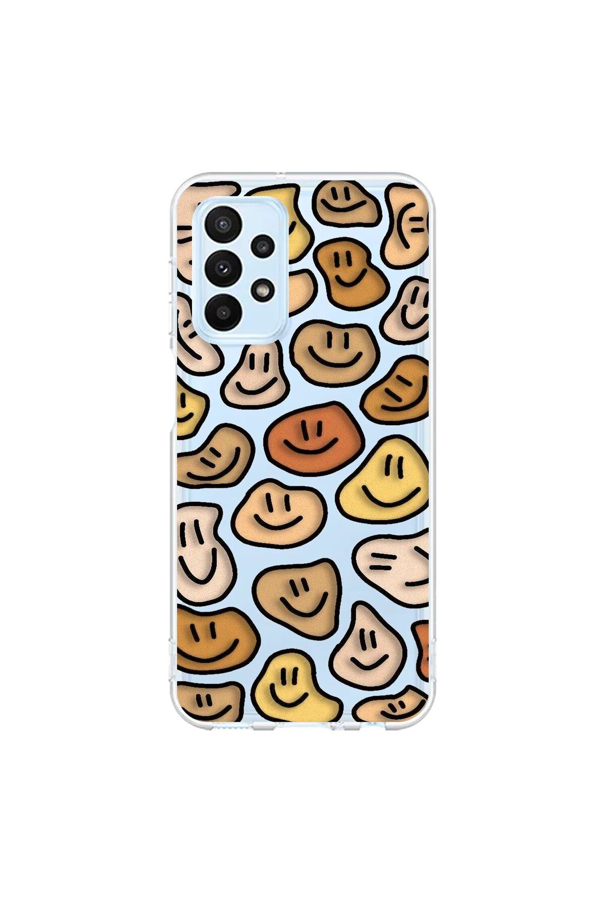 Dali Design Samsung Galaxy A23 Uyumlu Şeffaf Kılıf Wallpaper 8 Tasarımlı