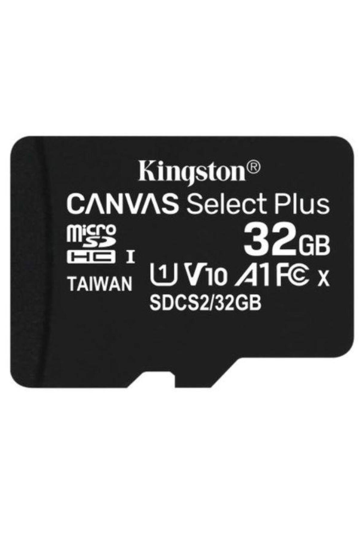 Kingston-Kingston Canvas Select Plus MicroSD memory card, 32GB, UHS-I, Class 10 + SD Adapter 1