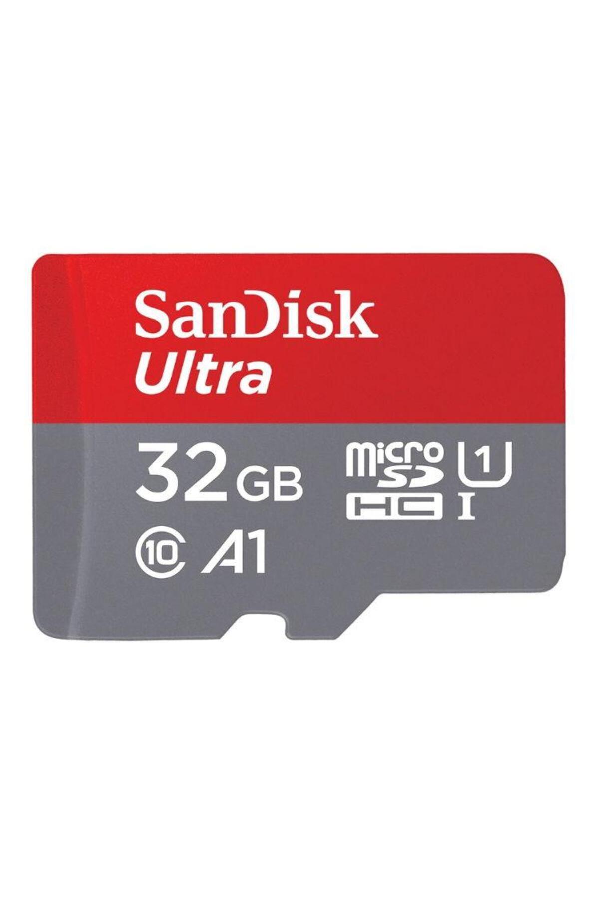 SanDisk-SanDisk Ultra microSDHC 32GB A1 UHS-I memory card + SD Adapter 1