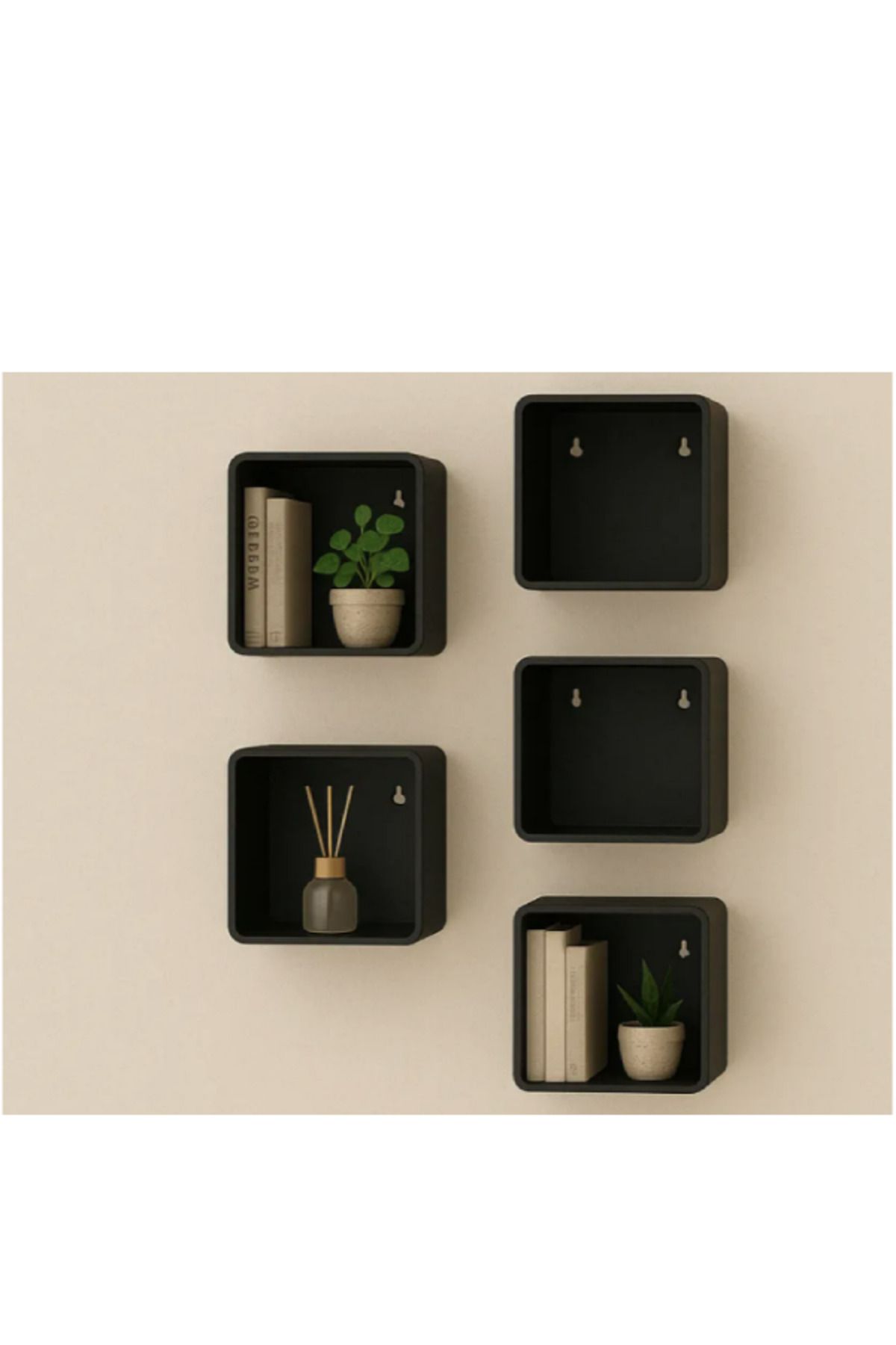 3DAKSESUAR Minimalist Duvar Rafı