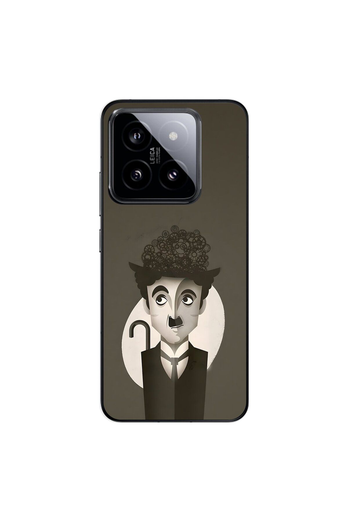 Dali Design Xiaomi Mi 14 Pro Uyumlu Şeffaf Kılıf Aesthetic 1 Tasarımlı