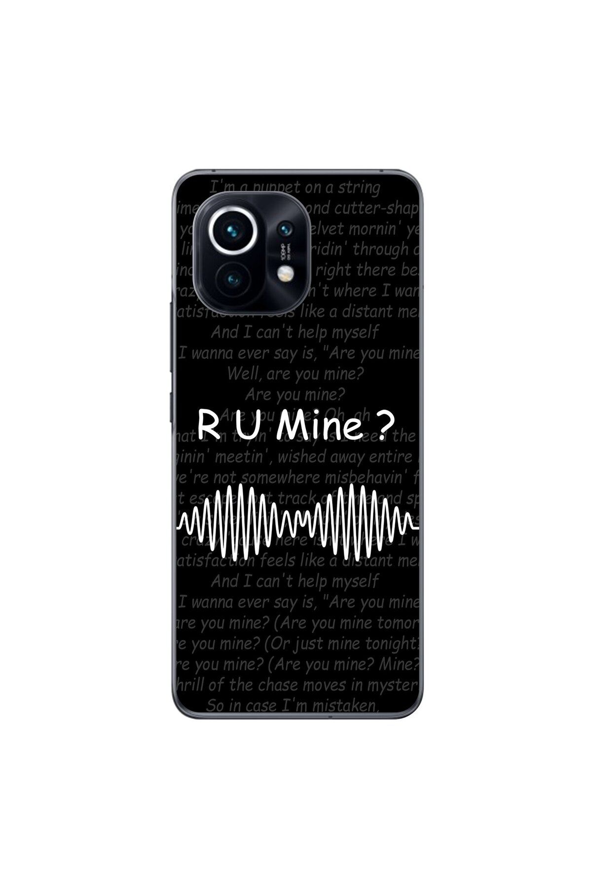 Dali Design Xiaomi Mi 11 Uyumlu Şeffaf Kılıf R U Mine Tasarımlı