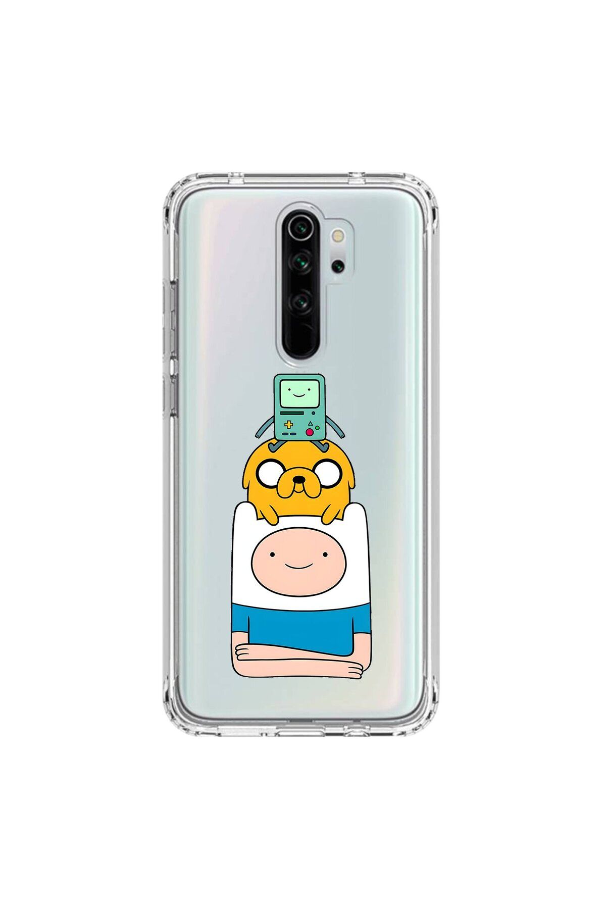 Dali Design Xiaomi Redmi Note 8 Pro Uyumlu Şeffaf Kılıf Cartoon 1 Tasarımlı