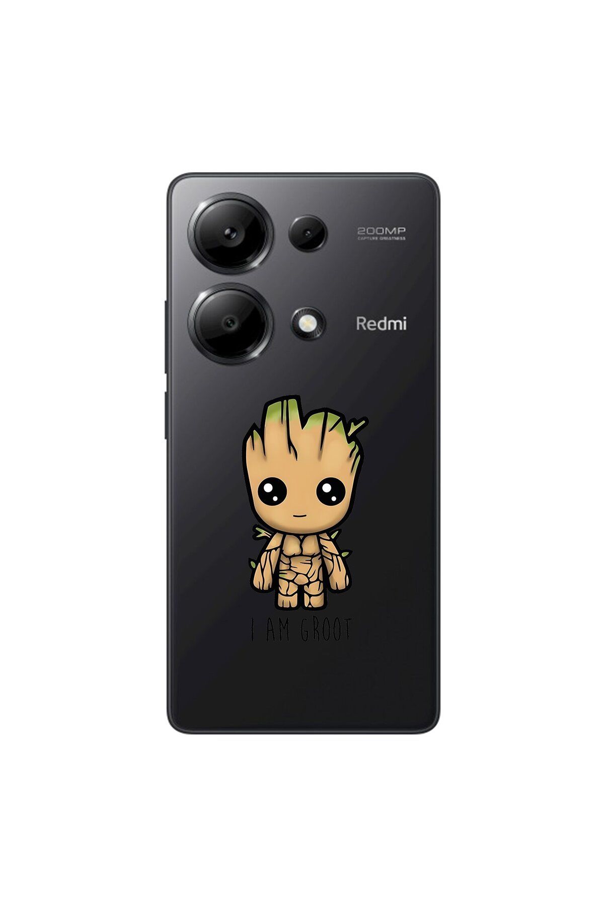 Dali Design Xiaomi Redmi Note 13 Pro Uyumlu Şeffaf Kılıf Chibi 1 Tasarımlı