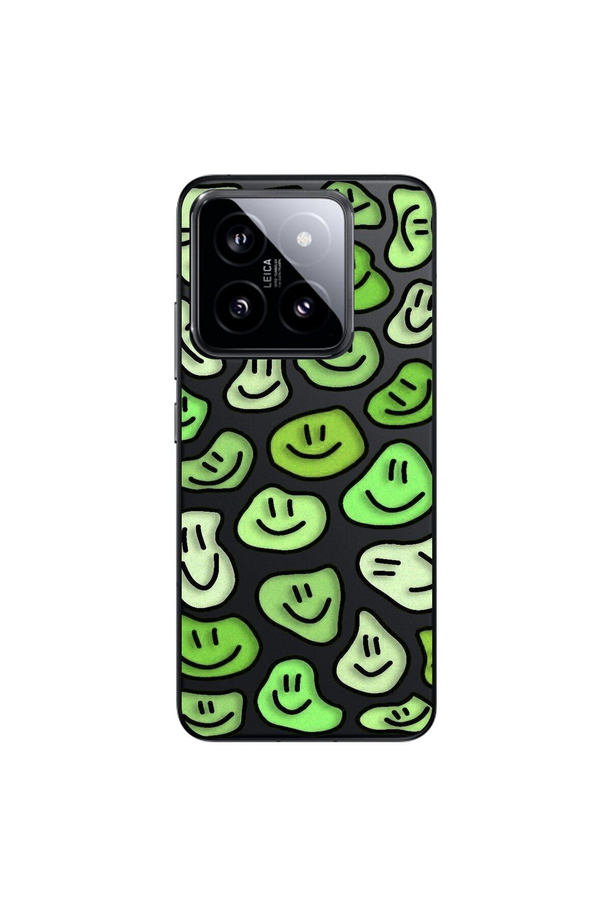 Dali Design Xiaomi Mi 14 Uyumlu Şeffaf Kılıf Wallpaper 9 Tasarımlı