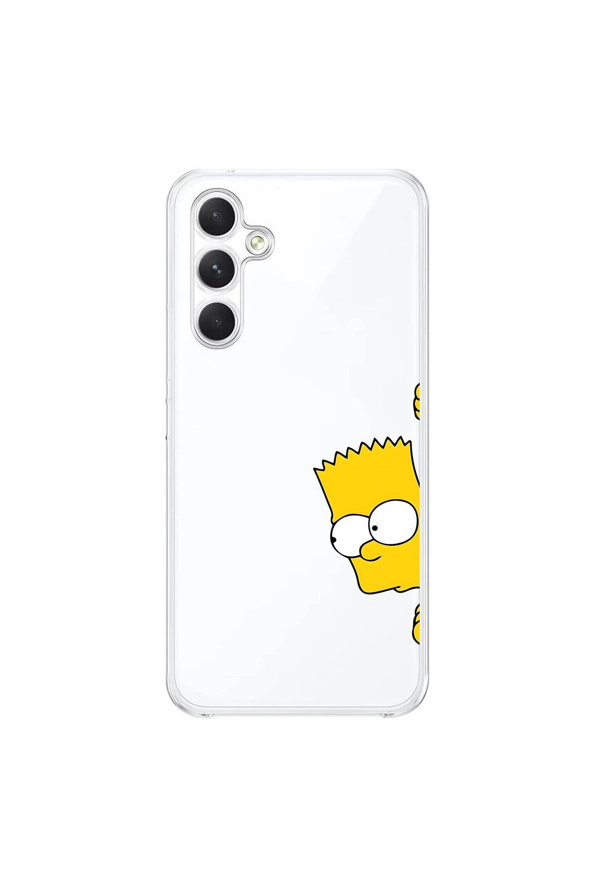 Dali Design Samsung Galaxy A34 Uyumlu Şeffaf Kılıf Cartoon 16 Tasarımlı