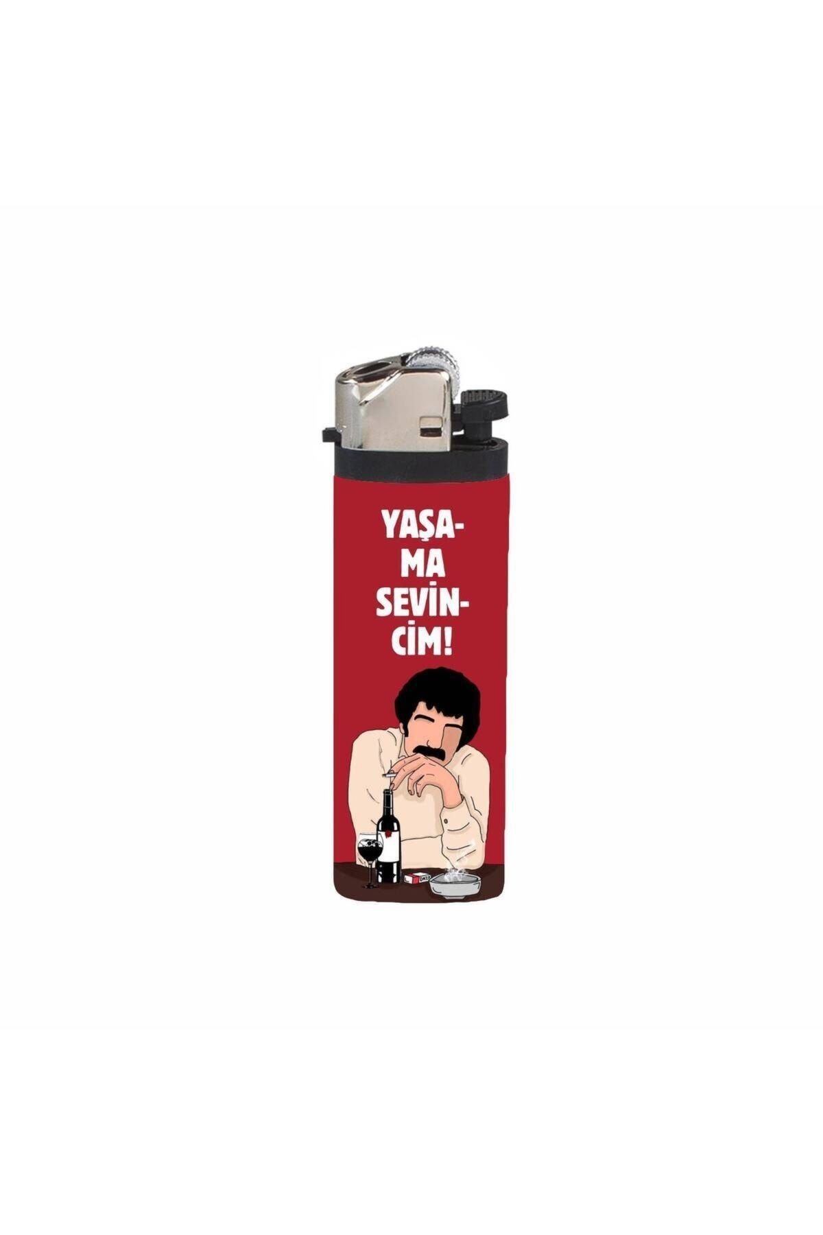 hediyenebak Çakmak Yaşama Sevincim Tasarımlı Full Kaplamalı Gazlı Çakmak