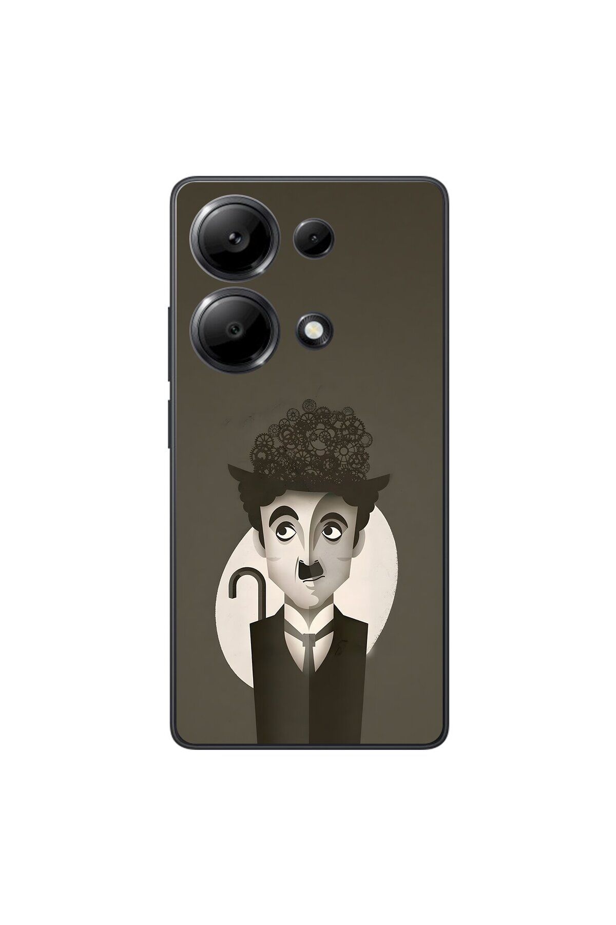 Dali Design Xiaomi Redmi Note 13 Pro Uyumlu Şeffaf Kılıf Aesthetic 1 Tasarımlı