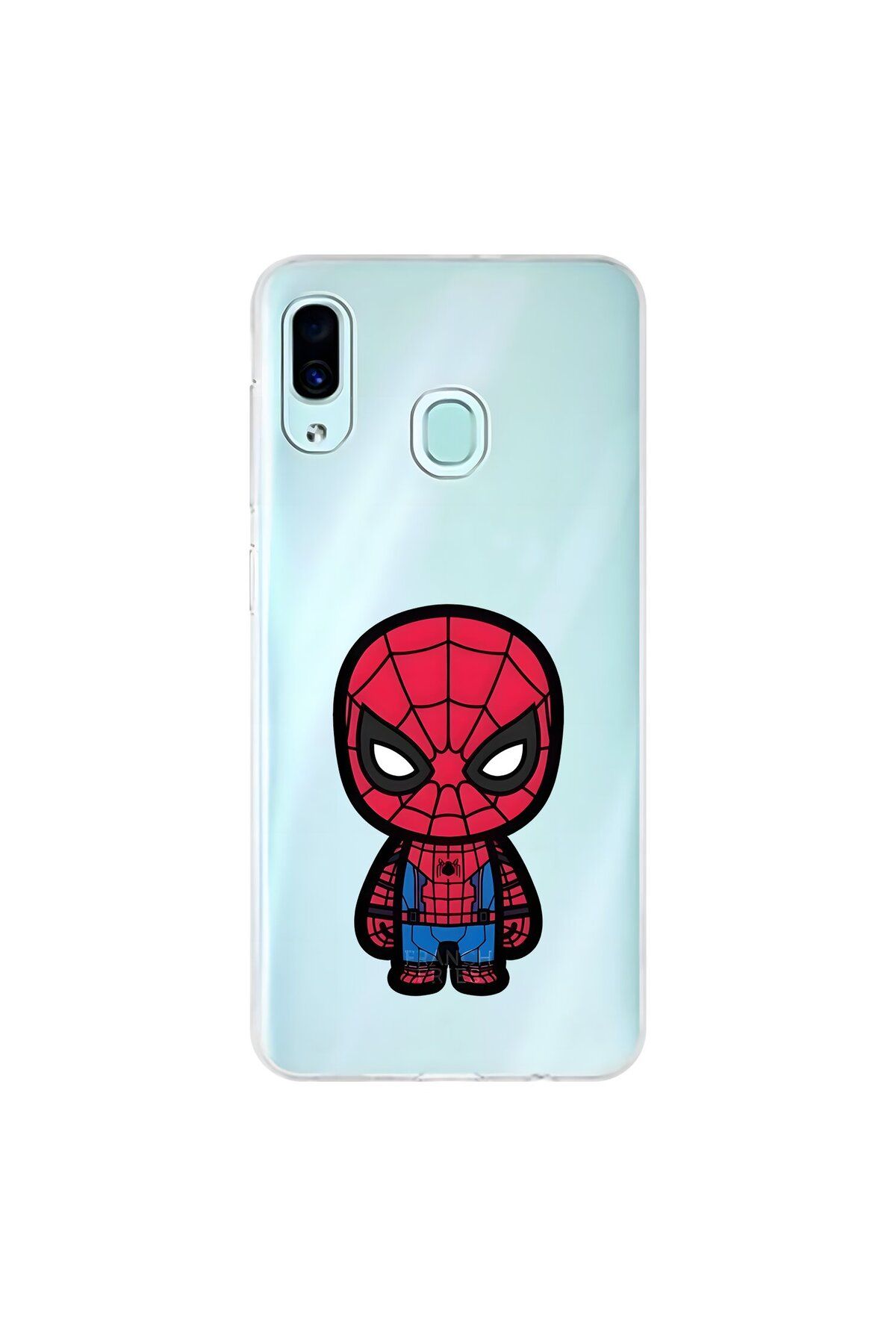 Dali Design Samsung Galaxy A30 Uyumlu Şeffaf Kılıf Chibi 7 Tasarımlı