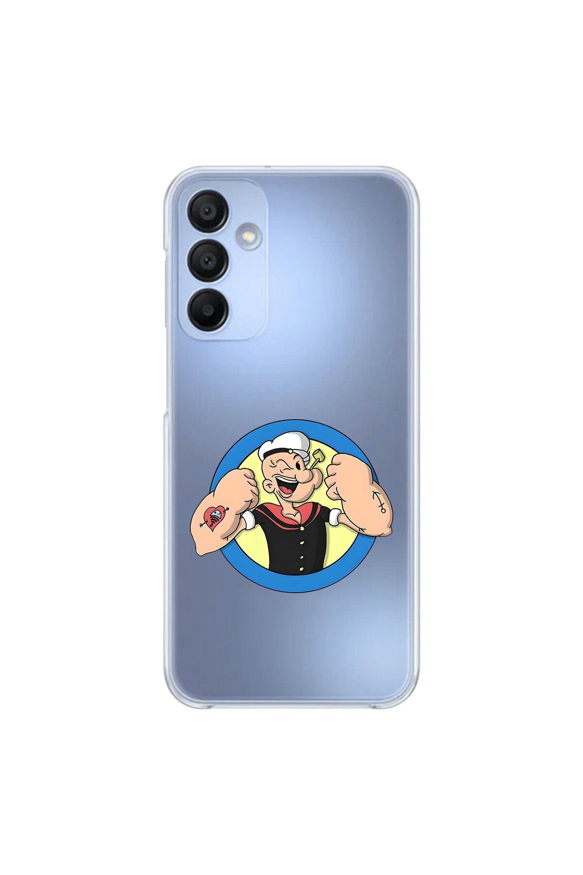 Dali Design Samsung Galaxy A15 Uyumlu Şeffaf Kılıf Cartoon 12 Tasarımlı