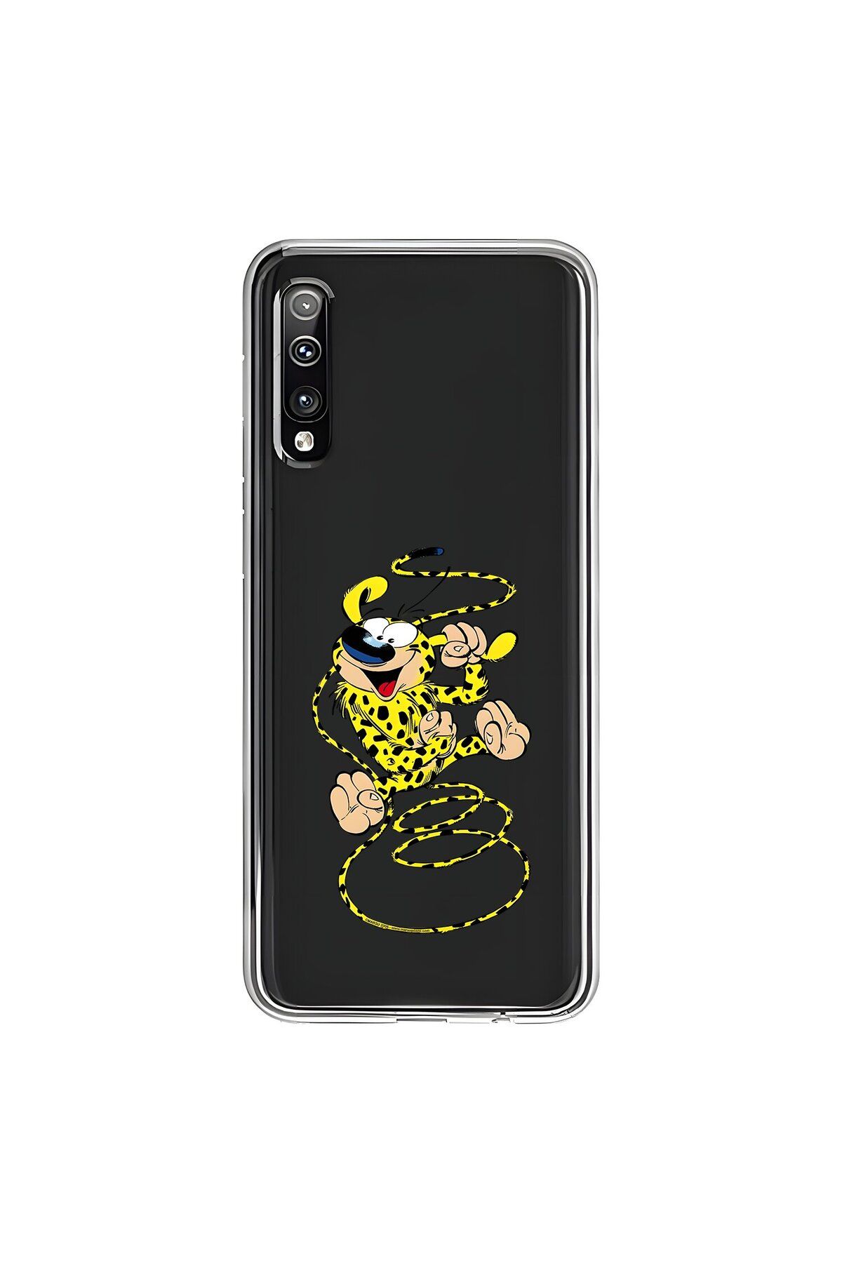 Dali Design Samsung Galaxy A50 Uyumlu Şeffaf Kılıf Cartoon 9 Tasarımlı