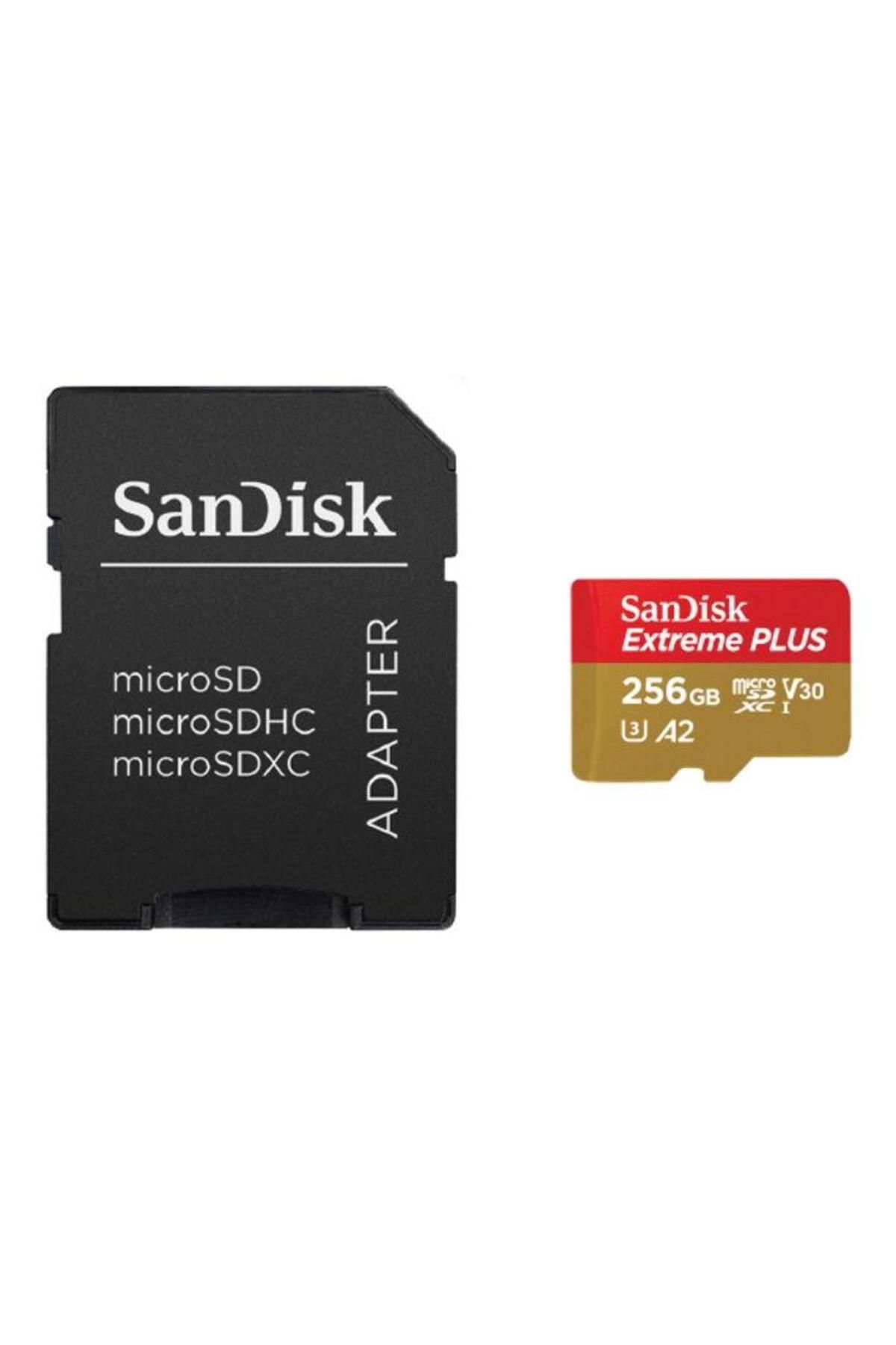 SanDisk-SanDisk Extreme Plus SDSQXBD-256G-GN6MA Memory Card, MicroSDXC, 256 GB, UHS-I U3, Class 10 2