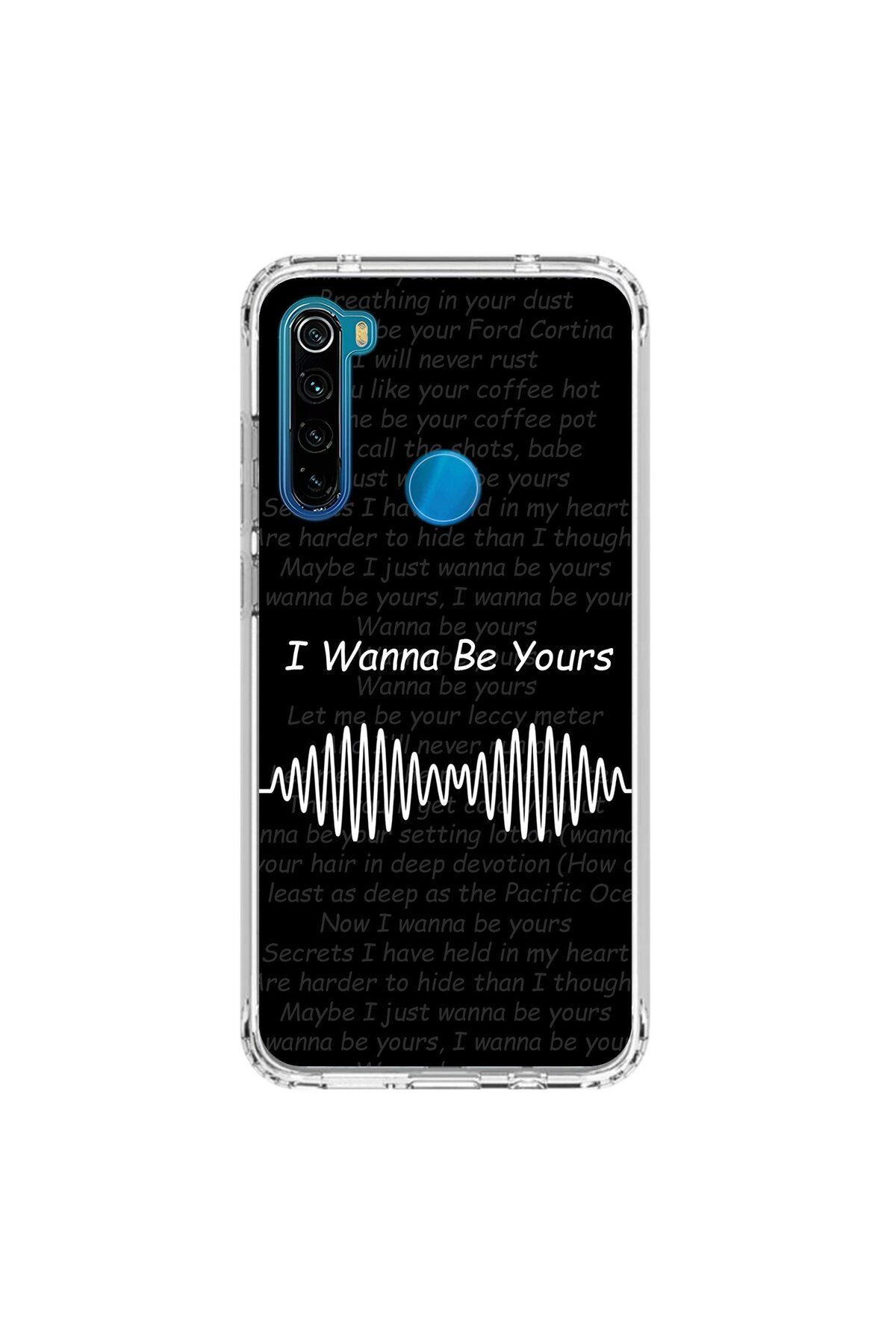Dali Design Xiaomi Redmi Note 8 Uyumlu Şeffaf Kılıf I Wanna Be Yours Tasarımlı