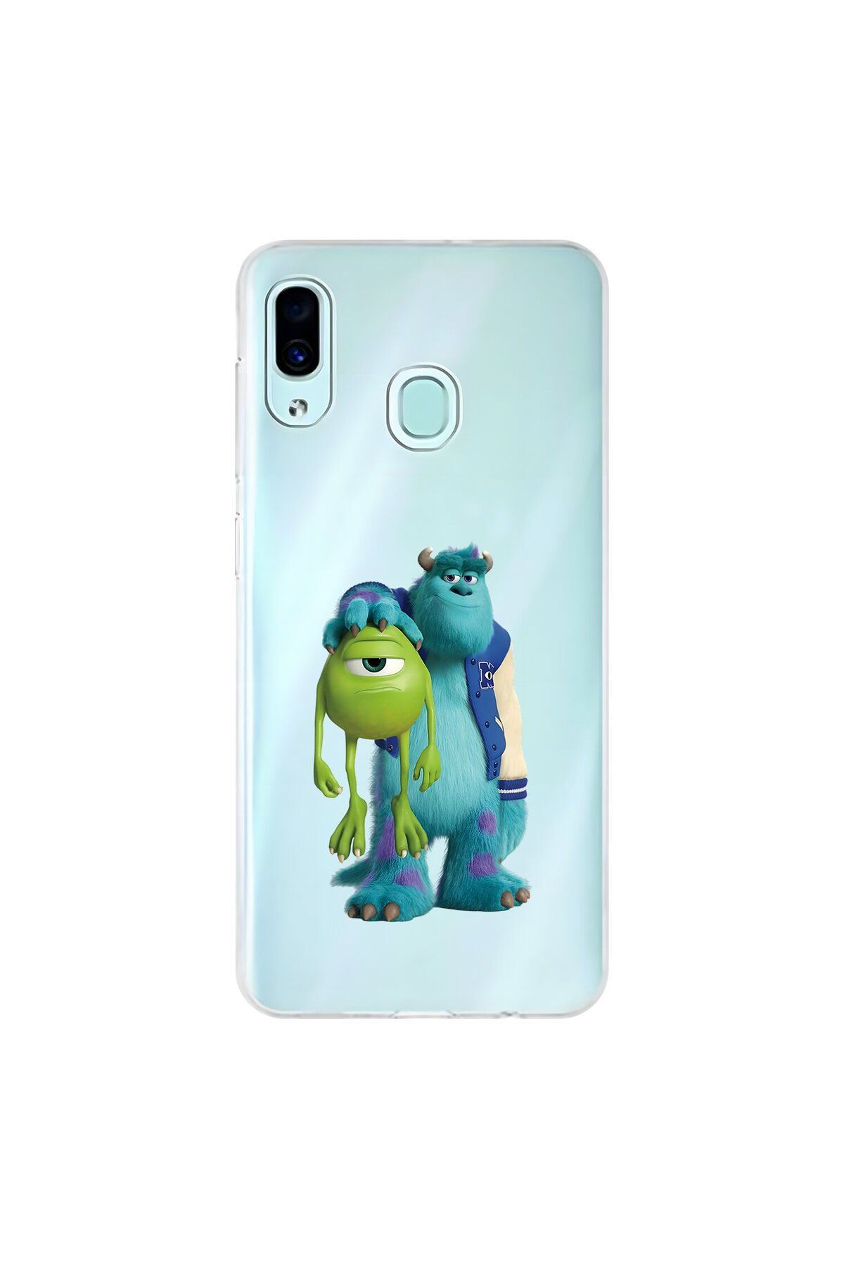 Dali Design Samsung Galaxy A30 Uyumlu Şeffaf Kılıf Cartoon 15 Tasarımlı