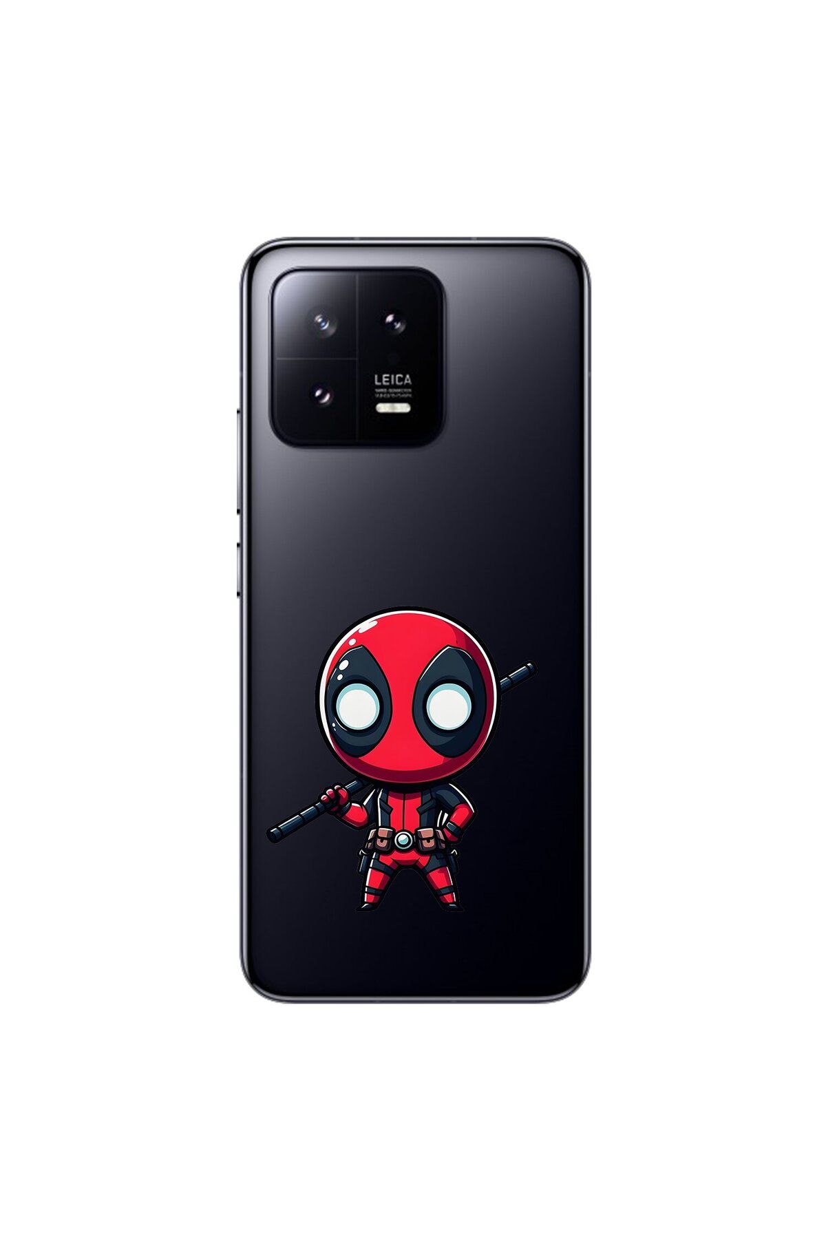 Dali Design Xiaomi Mi 13 Uyumlu Şeffaf Kılıf Chibi 8 Tasarımlı
