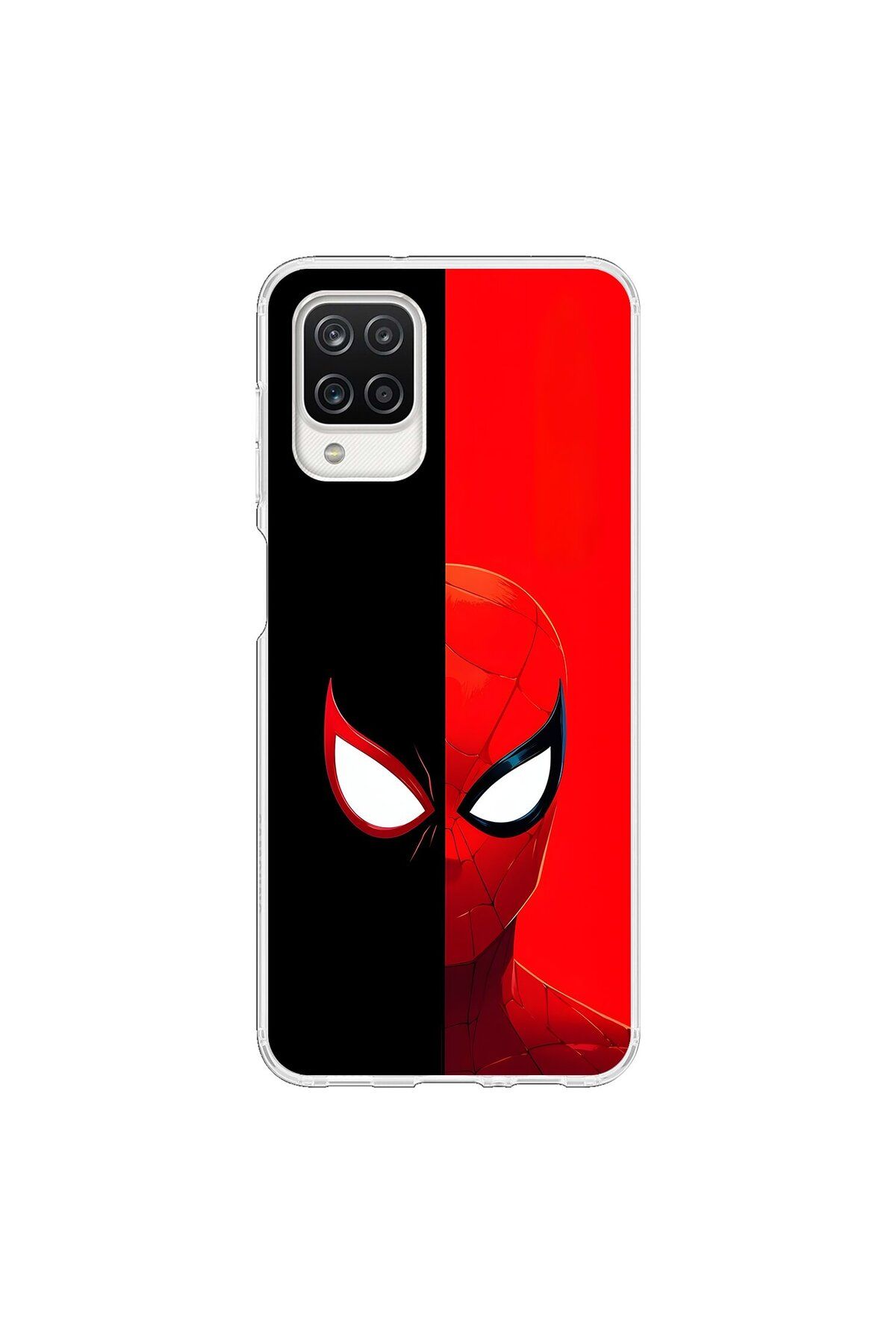 Dali Design Samsung Galaxy A12 Uyumlu Şeffaf Kılıf Spider-Man 2 Tasarımlı