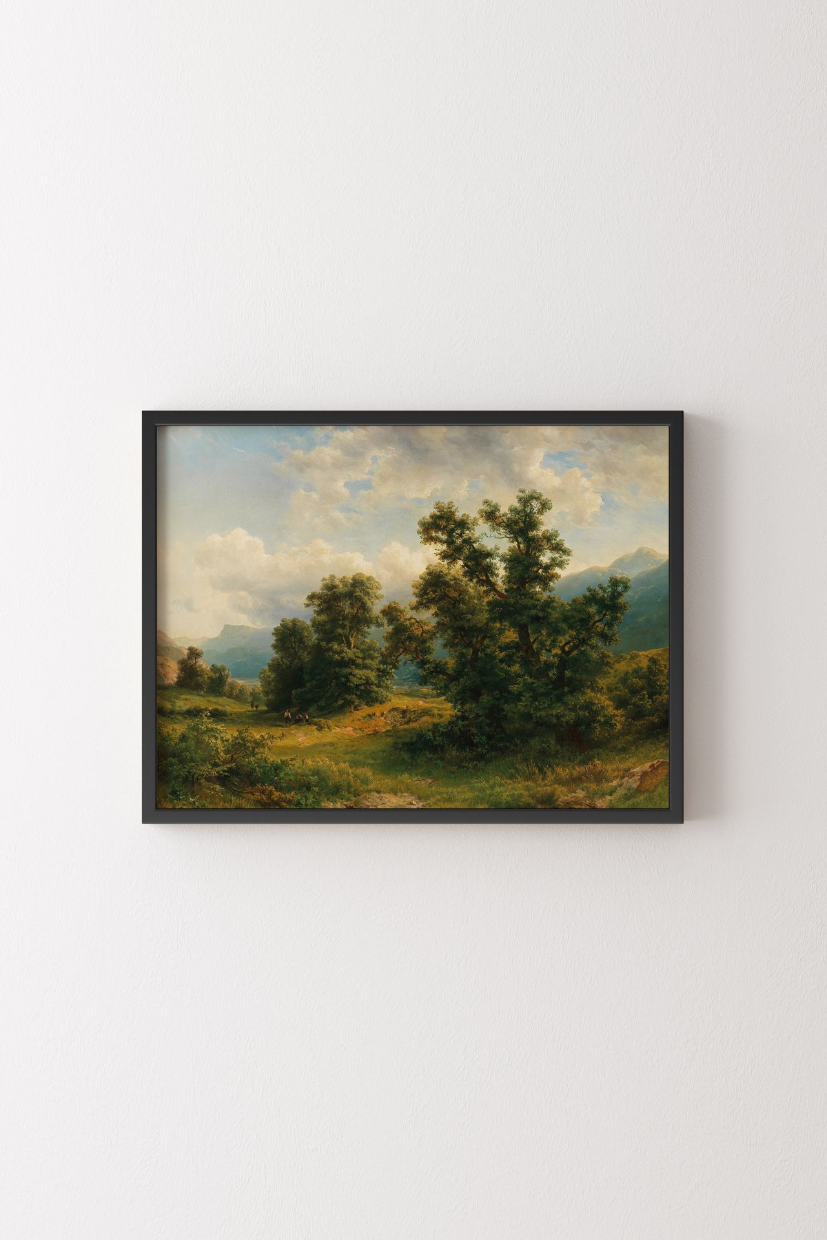 epiqart Gustav Maria - Siyah Çerçeve