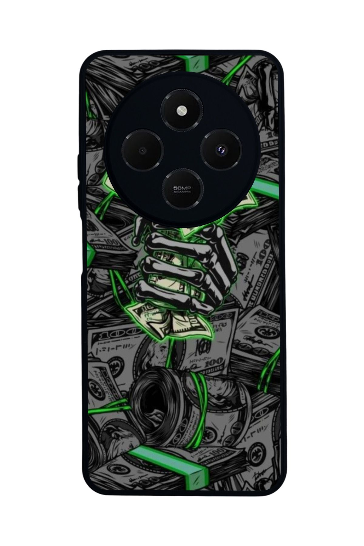 BGAKSESUAR Xiaomi Redmi 14C Mat Uyumlu Siyah Kılıf – Yumuşak Silikon, Koruyucu, Şok Emici Kapak