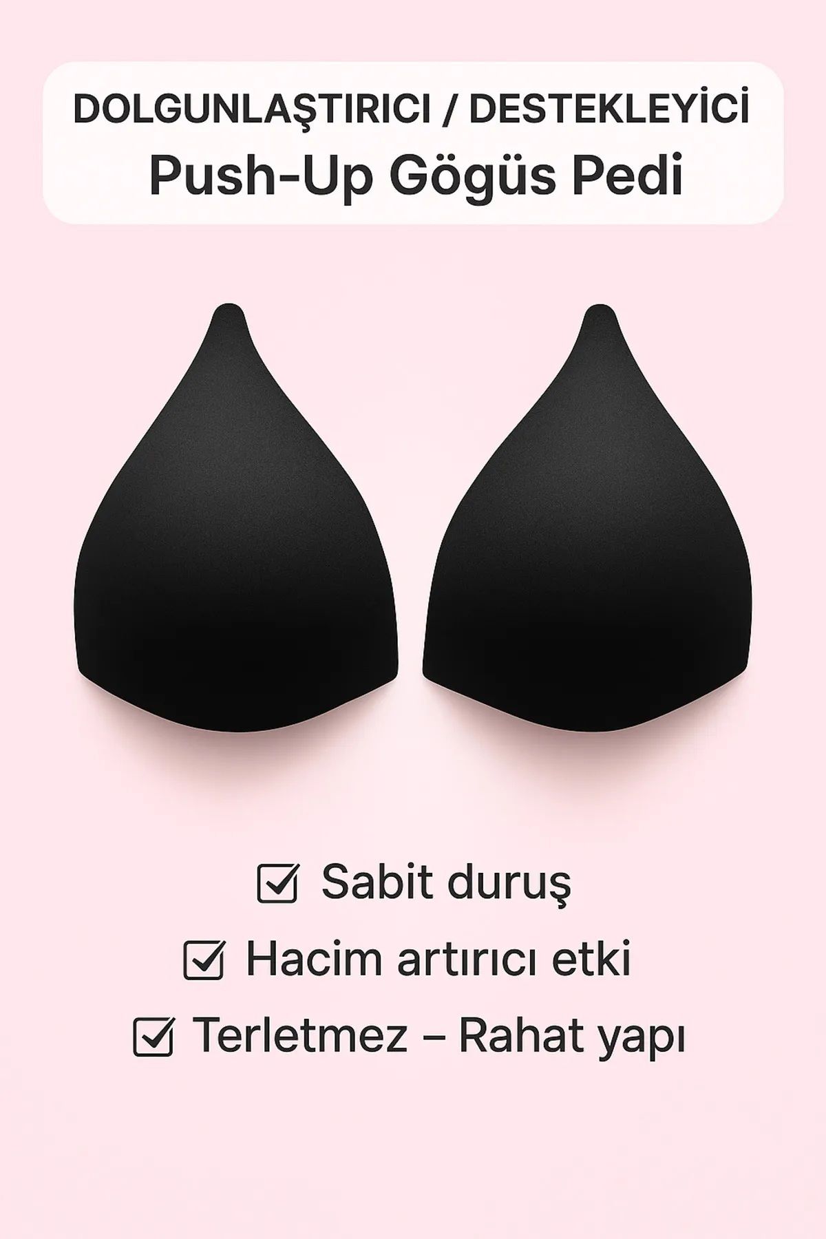 CUPSEA Mayo Bikini Abiye Elbise Destekleyici Double Dolgu Üçgen Push-up Göğüs Pedi
