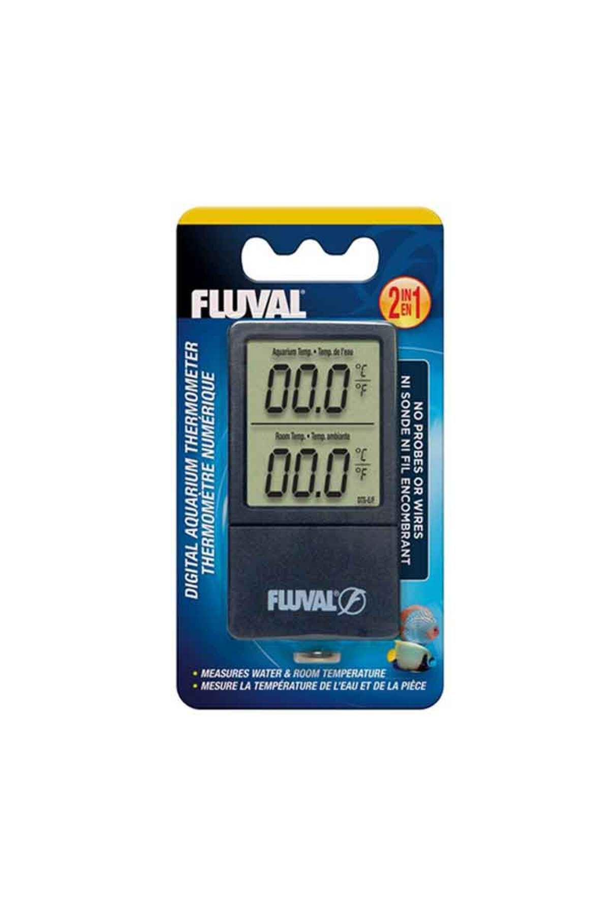 Fluval 2 Ekranlı Oda ve Akvaryum Termometresi