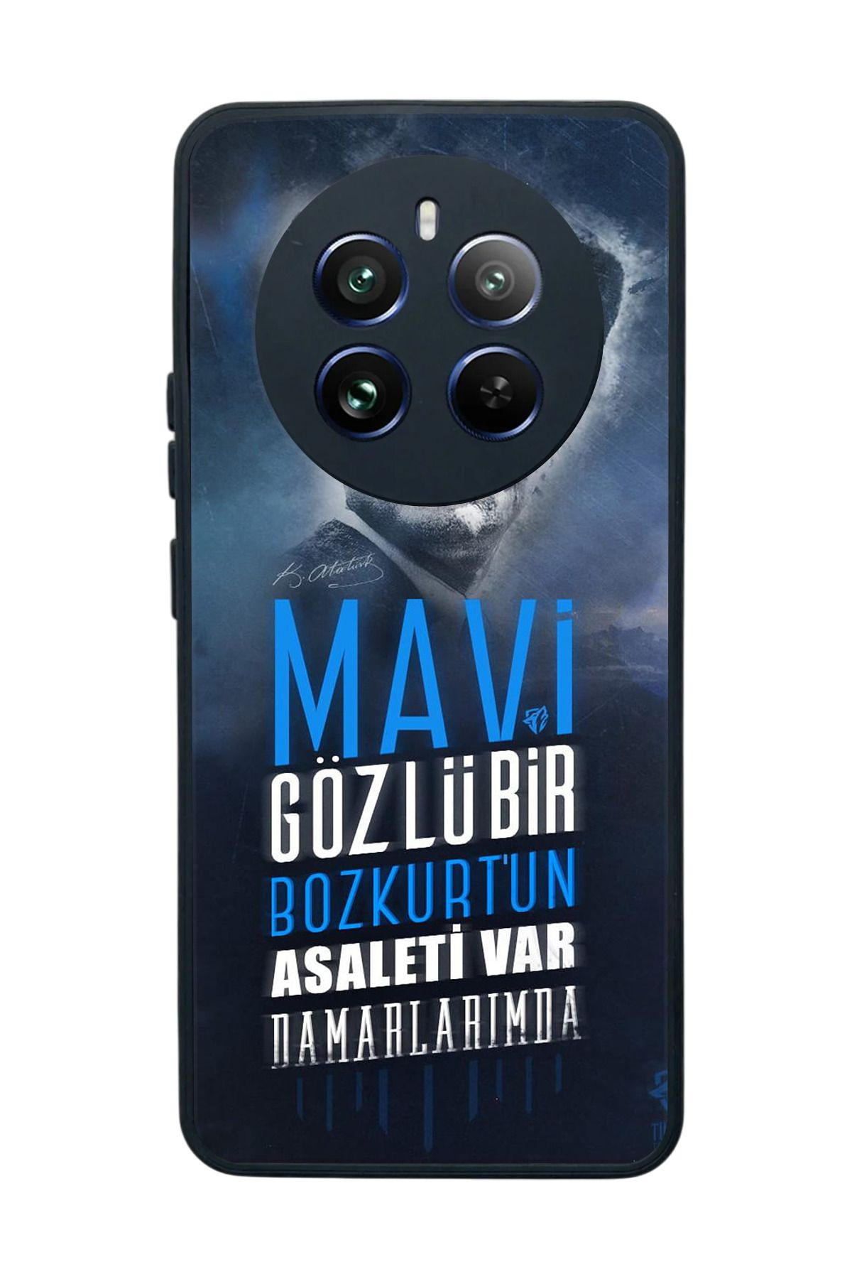 realme 12 Uyumlu Mat Siyah Kılıf – Yumuşak Silikon, Koruyucu, Şok Emici Kapak