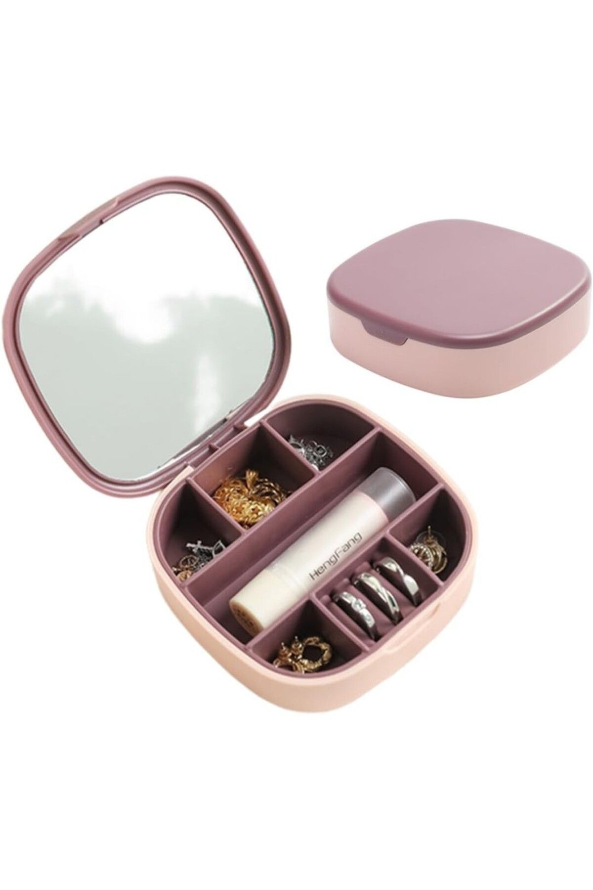 keyfimshop Mini Taşınabilir Takı Kutusu