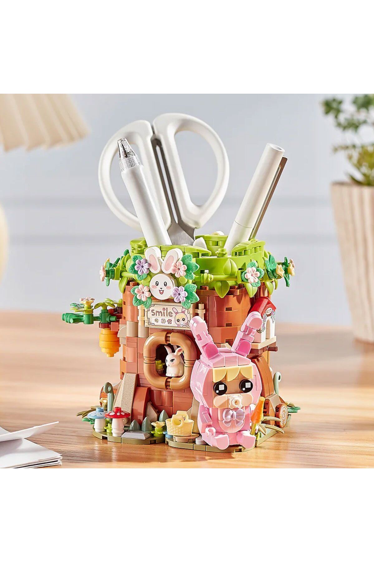 SPOR35 Öğretici Oyuncaklar LZ1242 LOZ Kalemlik Blok Seti 617 Parça -Vagon life Kız Erkek Çocuk Oyuncak Eğit fotoğrafı 3 (önizleme)