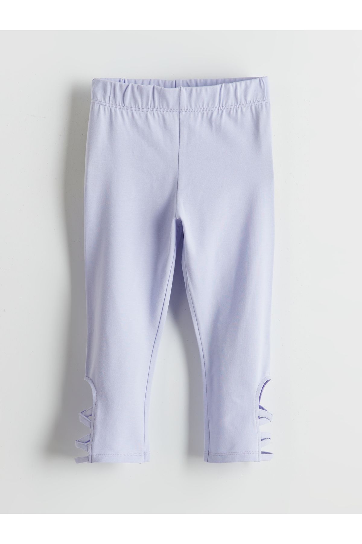 LC Waikiki Beli Lastikli 3/4 Boy Kız Çocuk Tayt