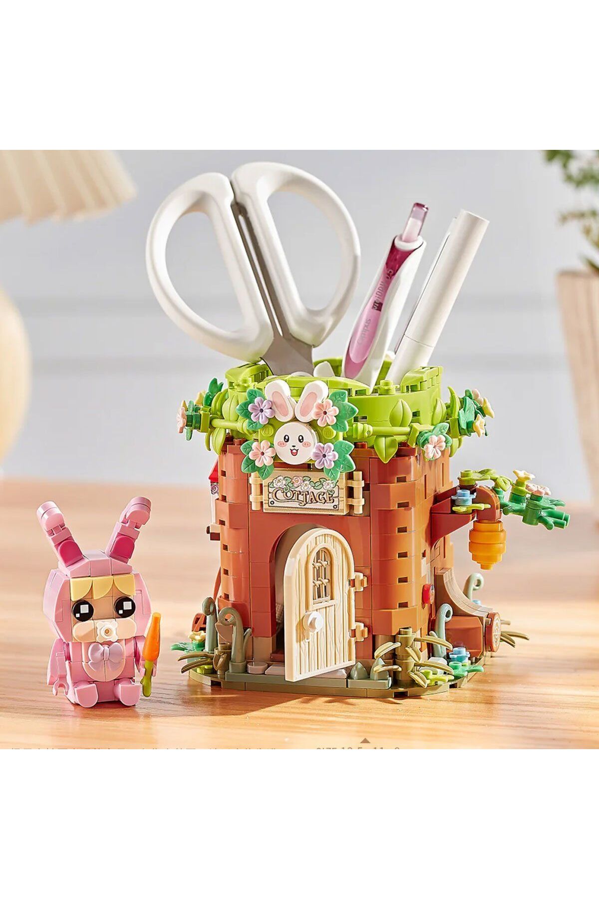 SPOR35 Öğretici Oyuncaklar LZ1242 LOZ Kalemlik Blok Seti 617 Parça -Vagon life Kız Erkek Çocuk Oyuncak Eğit fotoğrafı 2 (önizleme)