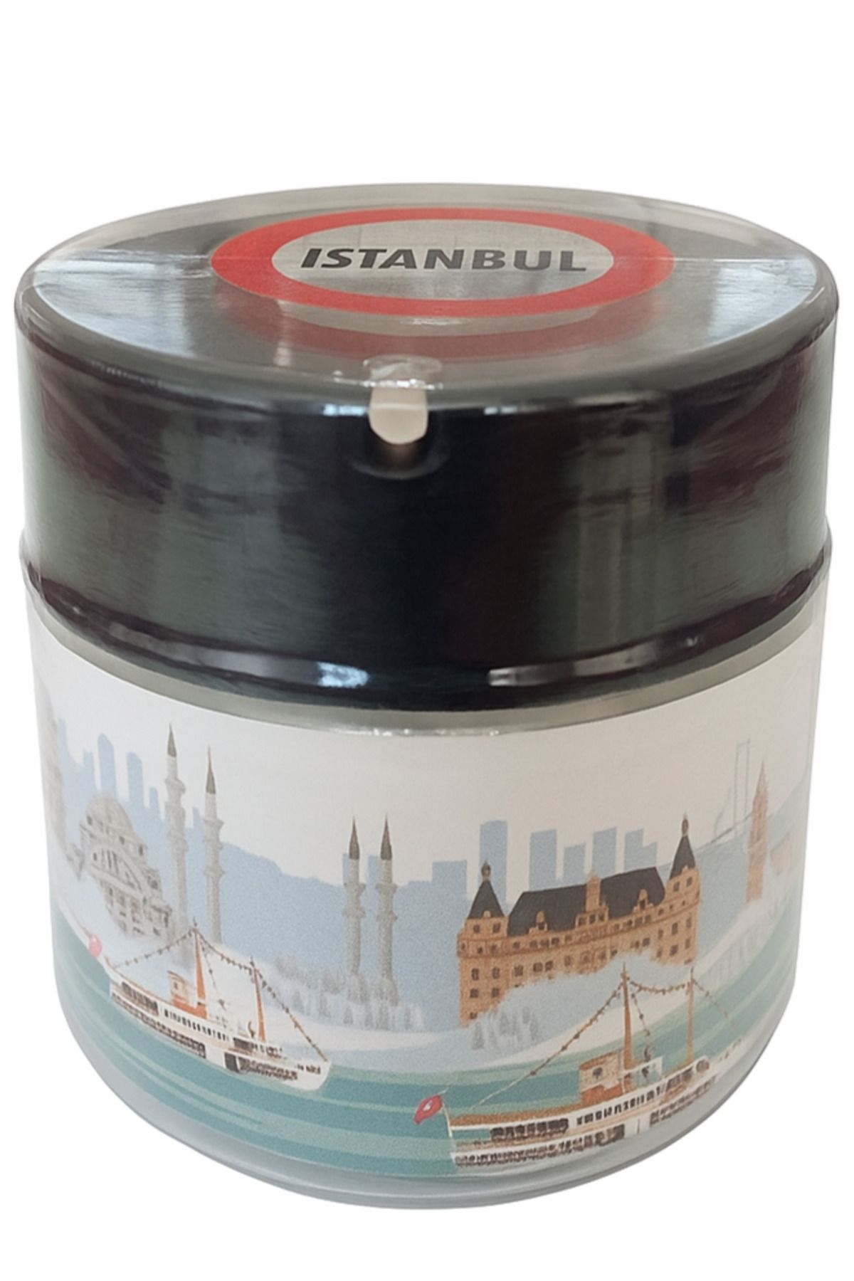 Küllüx ÇİPİL STORE Dekoratif Türkiye Temalı Kokusuz Cam Küllük - Hediyelik