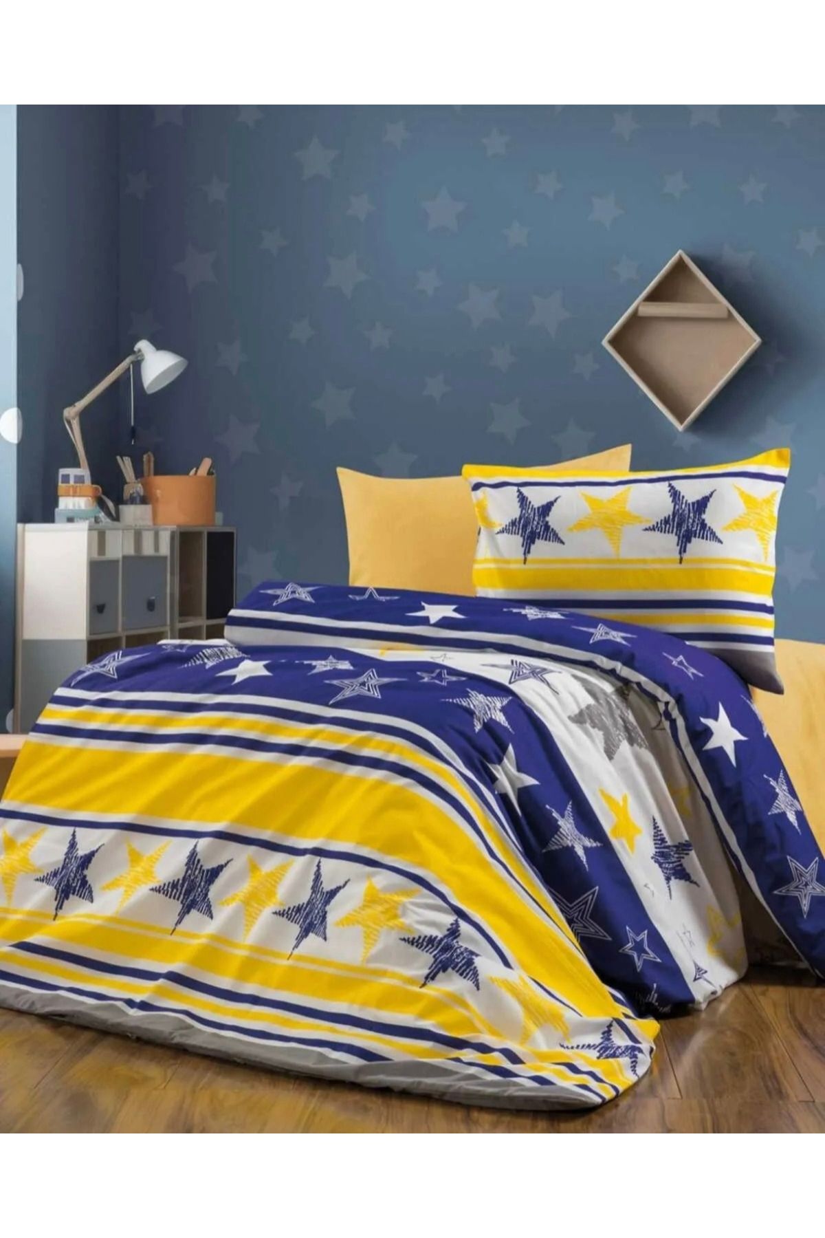AsilHome Pamuklu ranforce kumaş özel ölçü 120x200 yataklar için taraftar desen