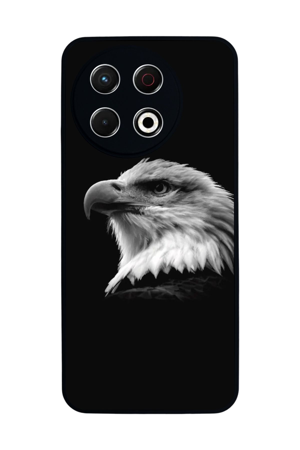 TECNO Spark 30 Pro Mat Siyah Kılıf – Yumuşak Silikon, Koruyucu, Şok Emici Kapak
