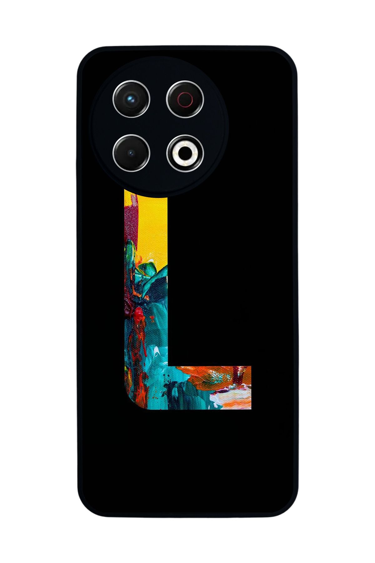 TECNO Spark 30 Pro Mat Siyah Kılıf – Yumuşak Silikon, Koruyucu, Şok Emici Kapak
