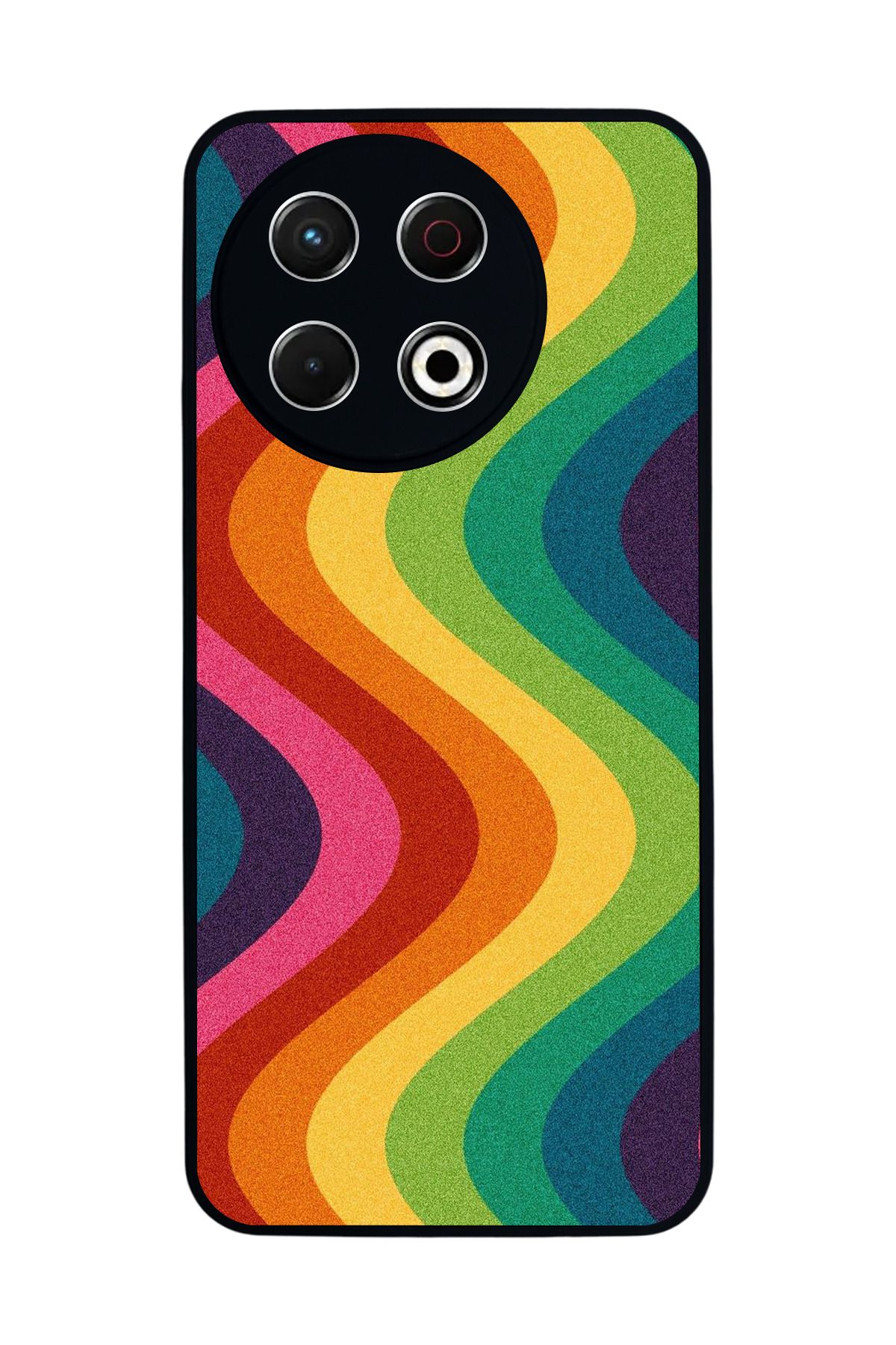 TECNO Spark 30 Pro Mat Siyah Kılıf – Yumuşak Silikon, Koruyucu, Şok Emici Kapak