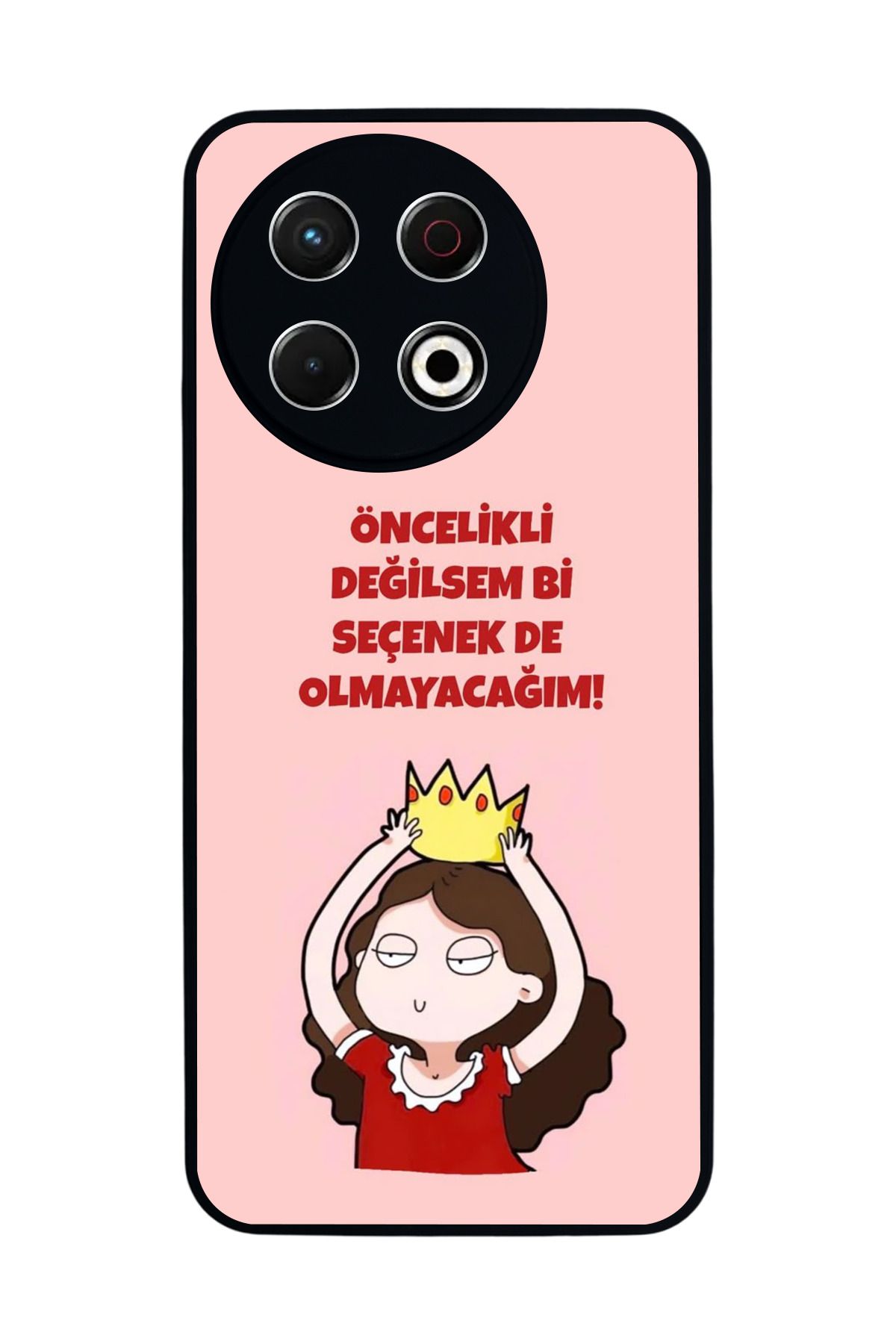 TECNO Spark 30 Pro Mat Siyah Kılıf – Yumuşak Silikon, Koruyucu, Şok Emici Kapak
