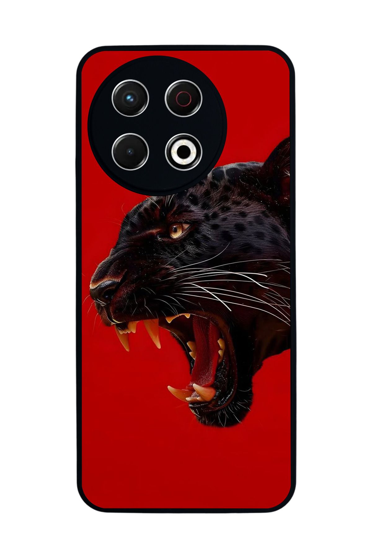TECNO Spark 30 Pro Mat Siyah Kılıf – Yumuşak Silikon, Koruyucu, Şok Emici Kapak