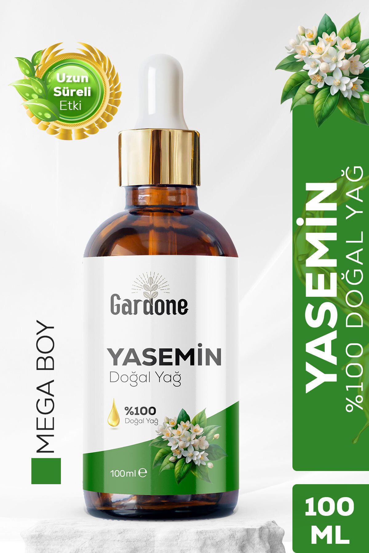 Gardone Yasemin Yağı Soğuk Sıkım %100 Saf ve Doğal Jasmine 100ml