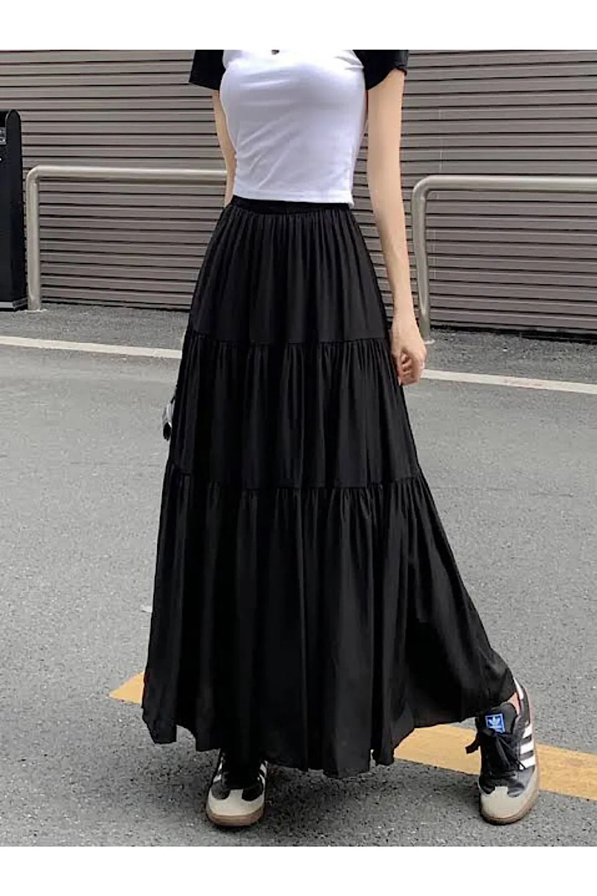 NOVAFEMME Kadın İçi Astarlı Basic Etek