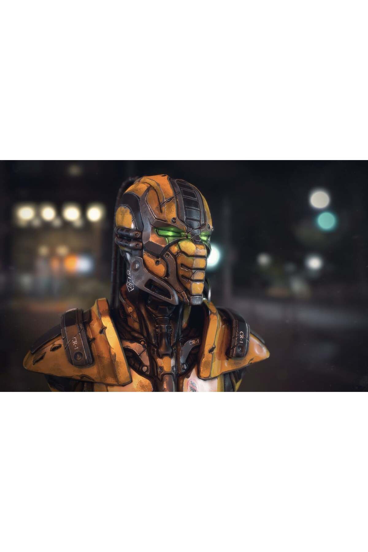 Lucest Mortal kombat cyrax (Plastik Aparattır!!!)