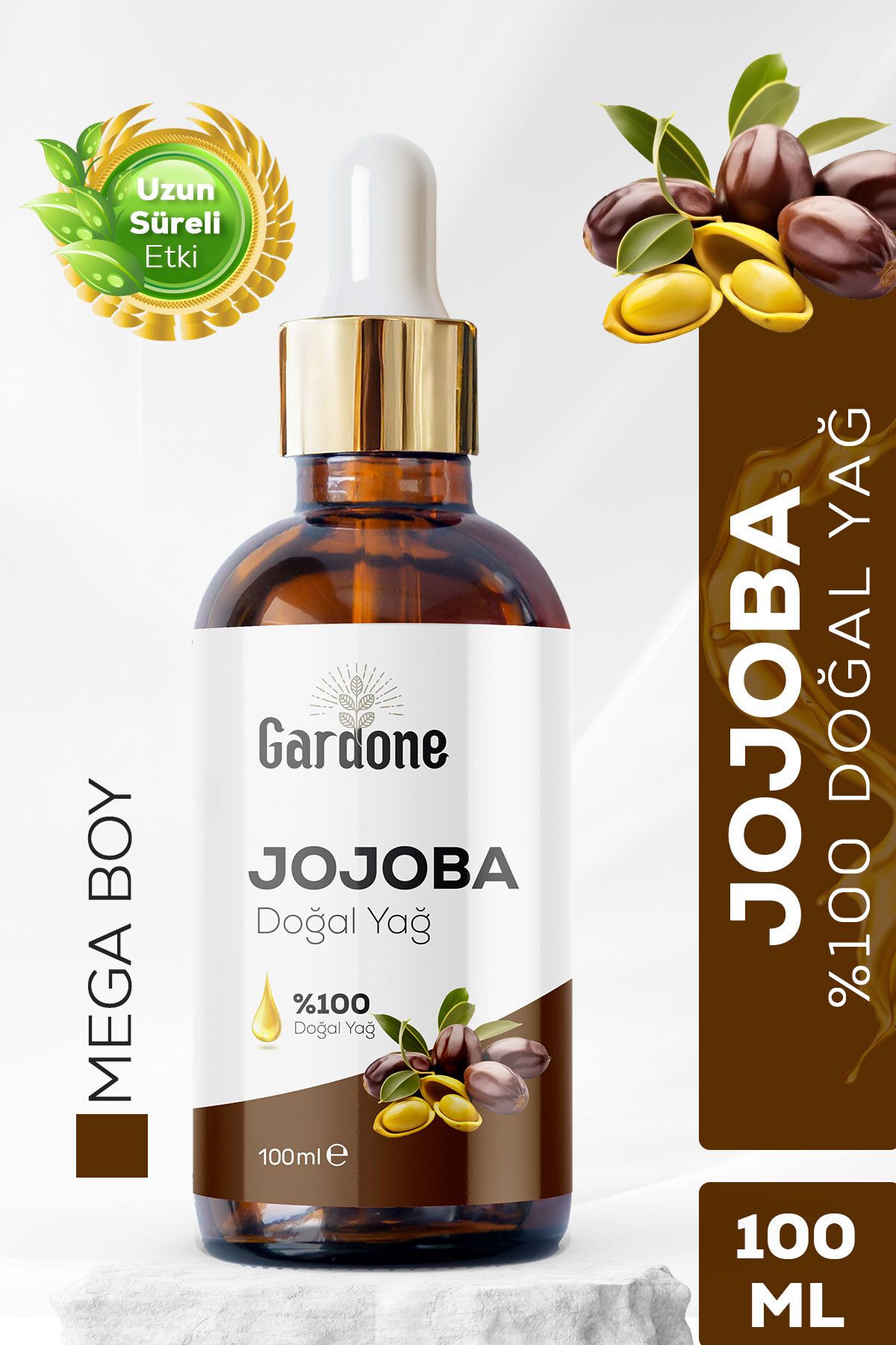Gardone Jojoba Yağı Soğuk Sıkım %100 Saf ve Doğal Jojoba 100ml