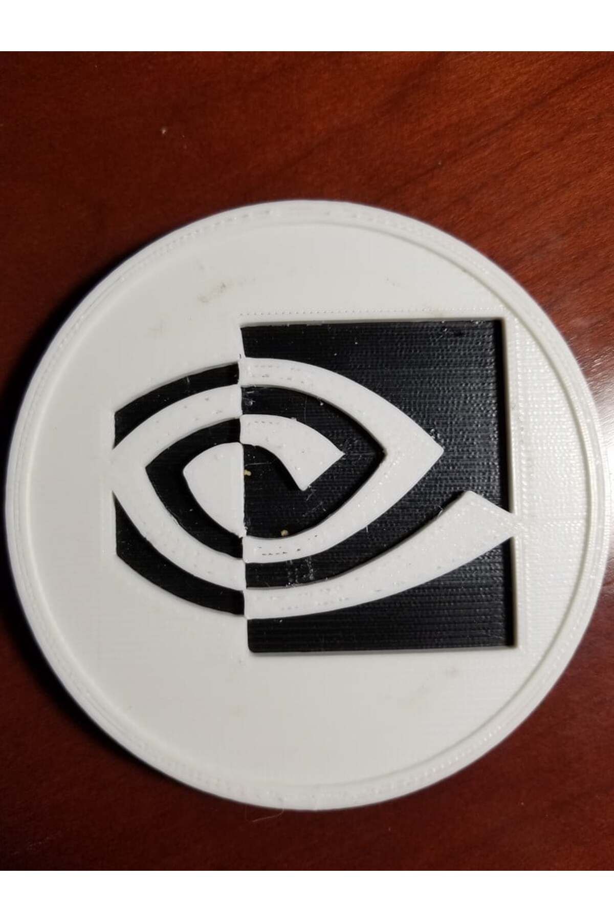 Lucest Nvidia logo coaster (Plastik Aparattır!!!) Figür