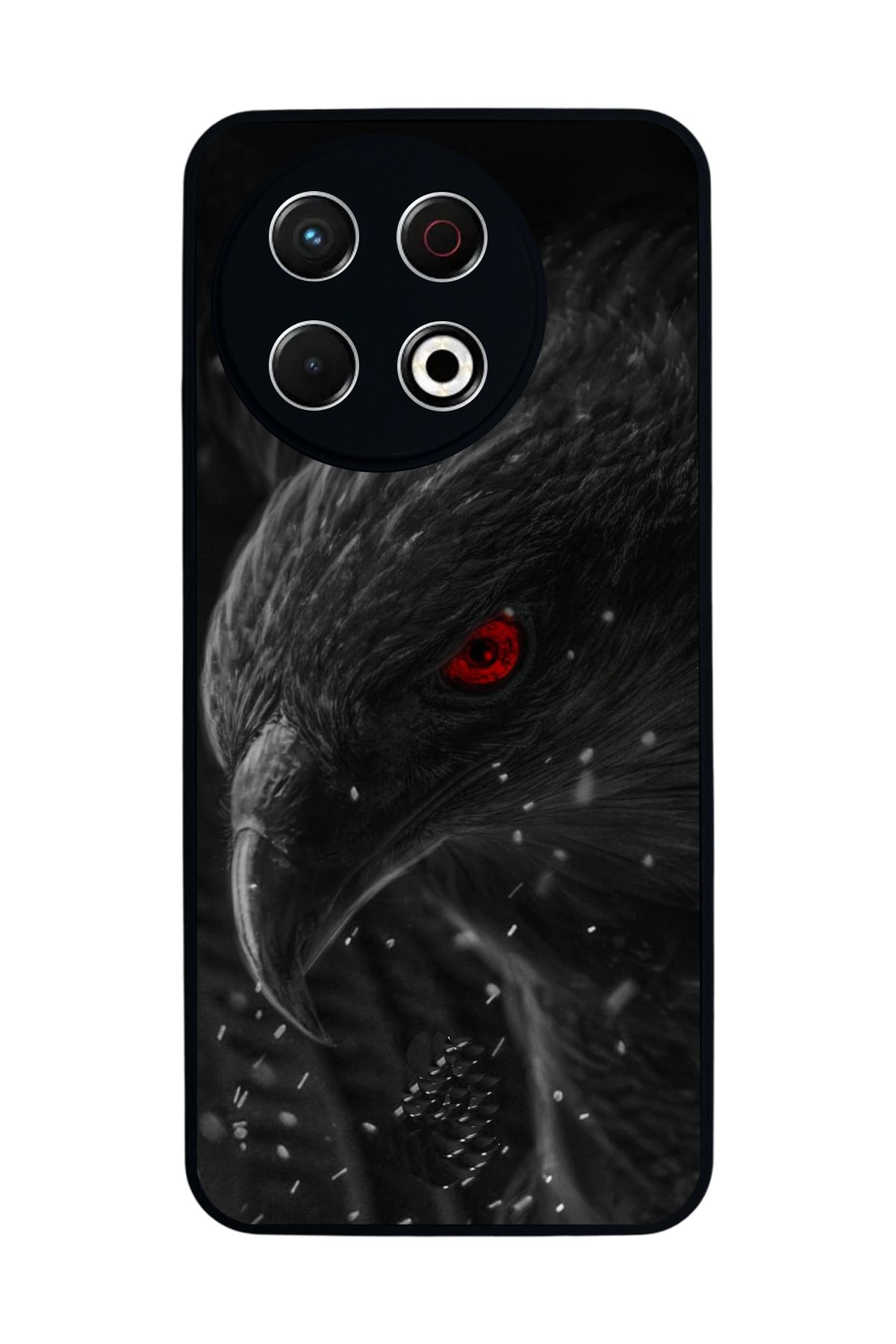 TECNO Spark 30 Pro Mat Siyah Kılıf – Yumuşak Silikon, Koruyucu, Şok Emici Kapak