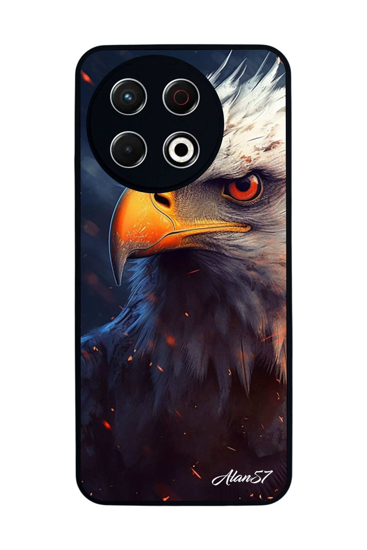 TECNO Spark 30 Pro Mat Siyah Kılıf – Yumuşak Silikon, Koruyucu, Şok Emici Kapak