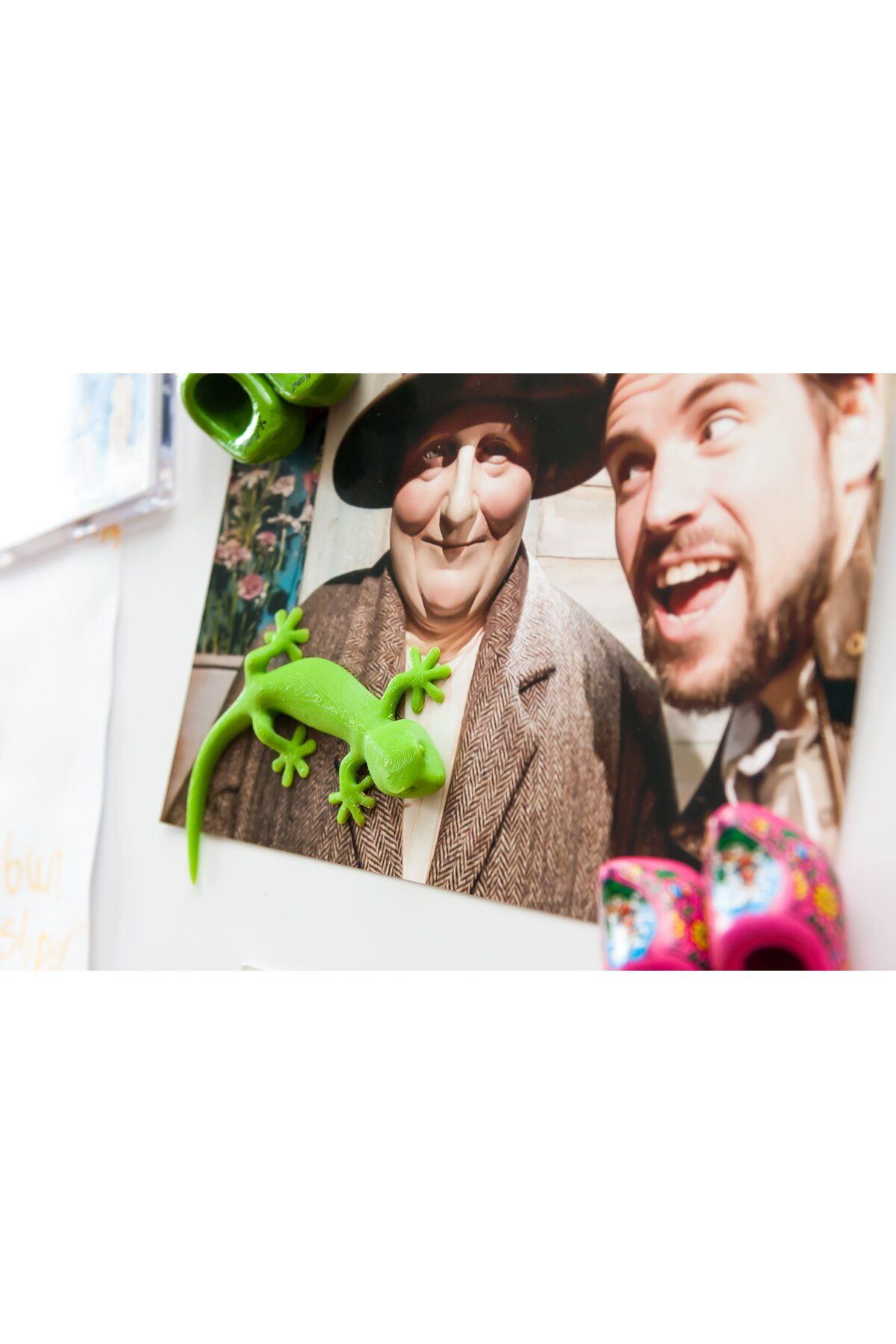 talaşoğlu Gecko Deskpal Buzdolabı Mıknatıs (2 Adet)