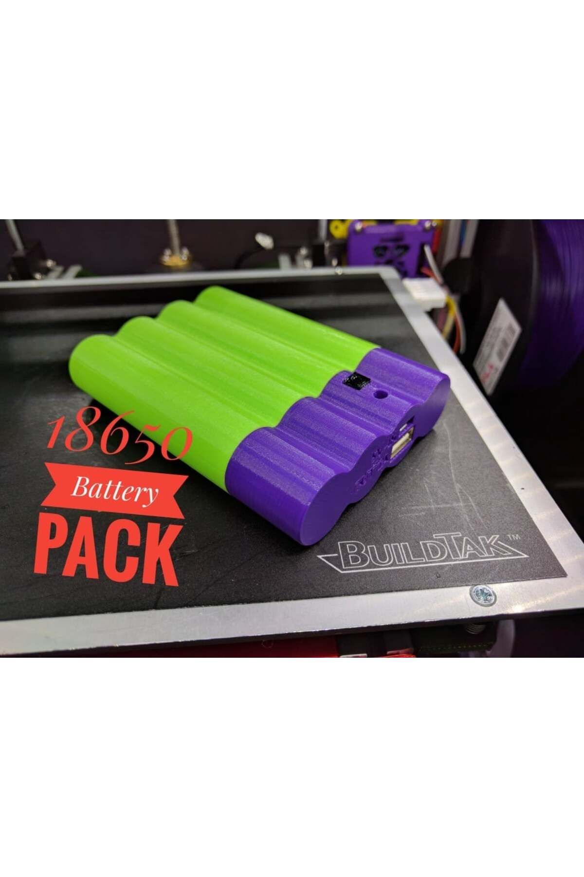 Lucest 18650 Pil Paketi (Plastik Aparattır!!!)